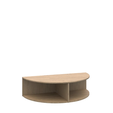 Siedzisko Smart 1040x515x280 – dąb / Bez tapicerki
