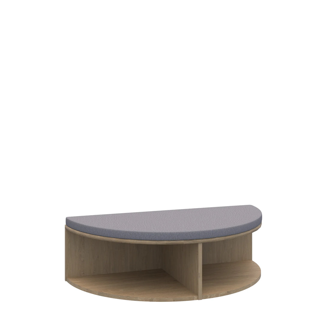 Siedzisko Smart 1040x515x280 – dąb / Bez tapicerki