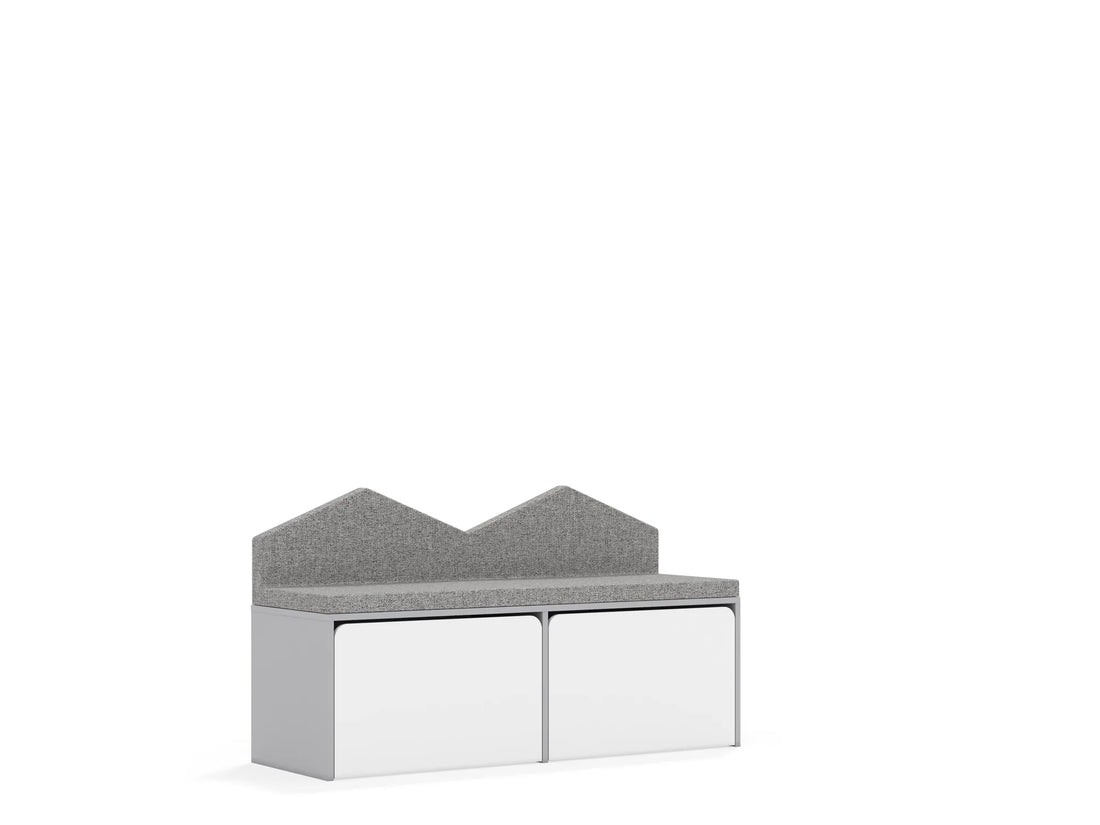 Skrzynia BLOX 140 1P z siedziskiem tapicerowanym 1412x466x480 – dąb