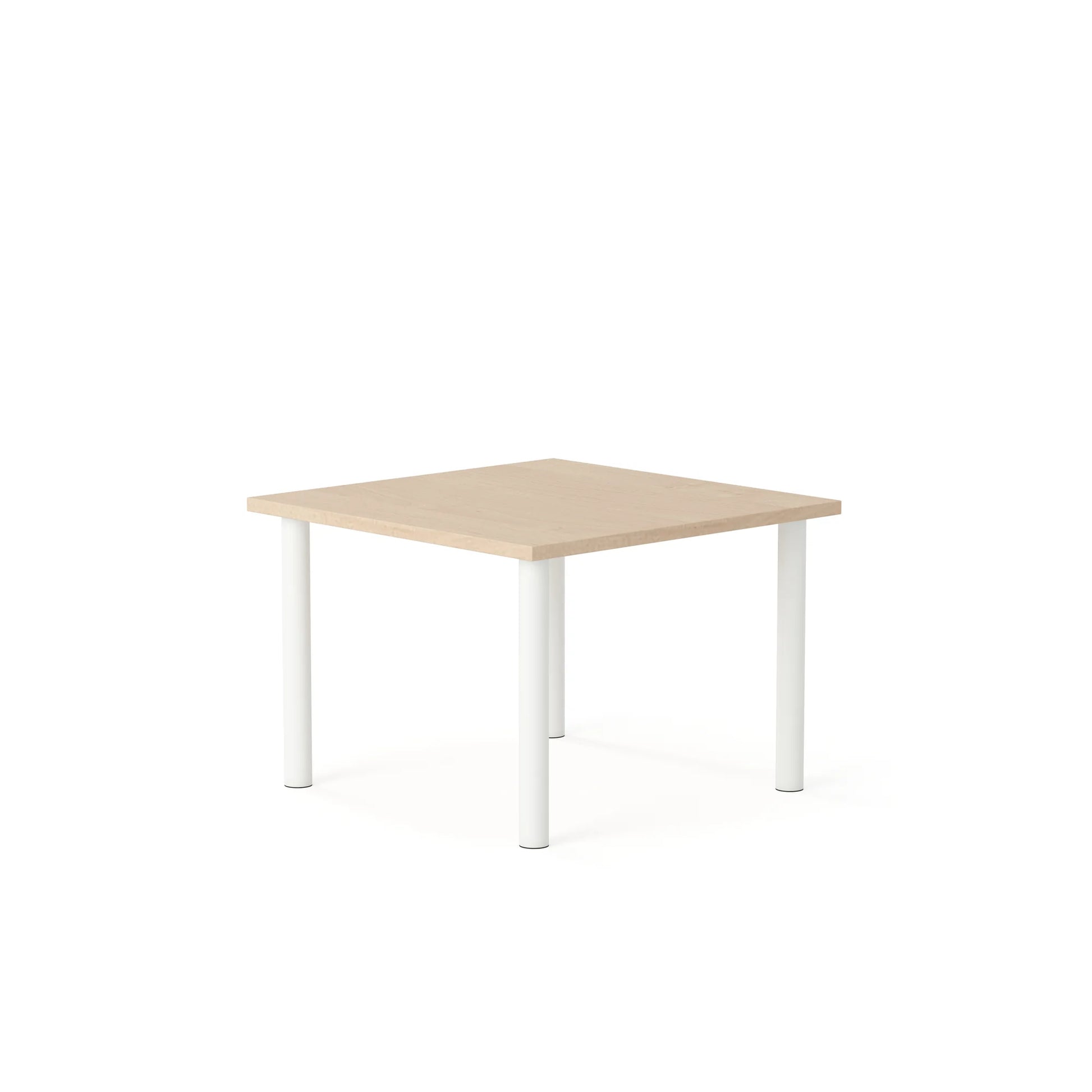Stół CLASSIC Kwadrat 750×750 – brzoza / szary