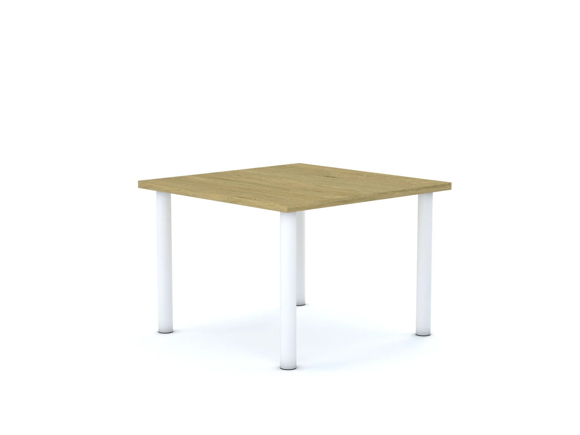 Stół CLASSIC Kwadrat 750×750 – dąb / szary