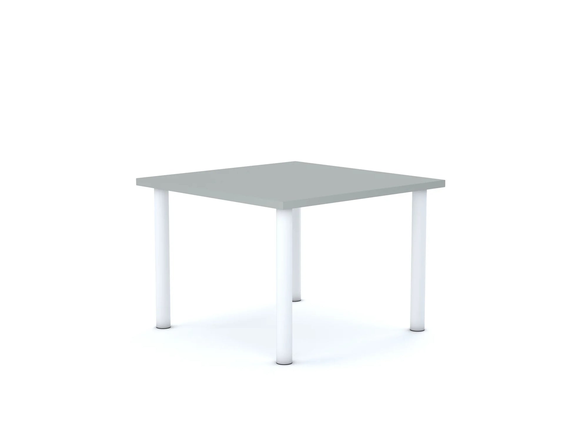 Stół CLASSIC Kwadrat 750×750 – szary / szary