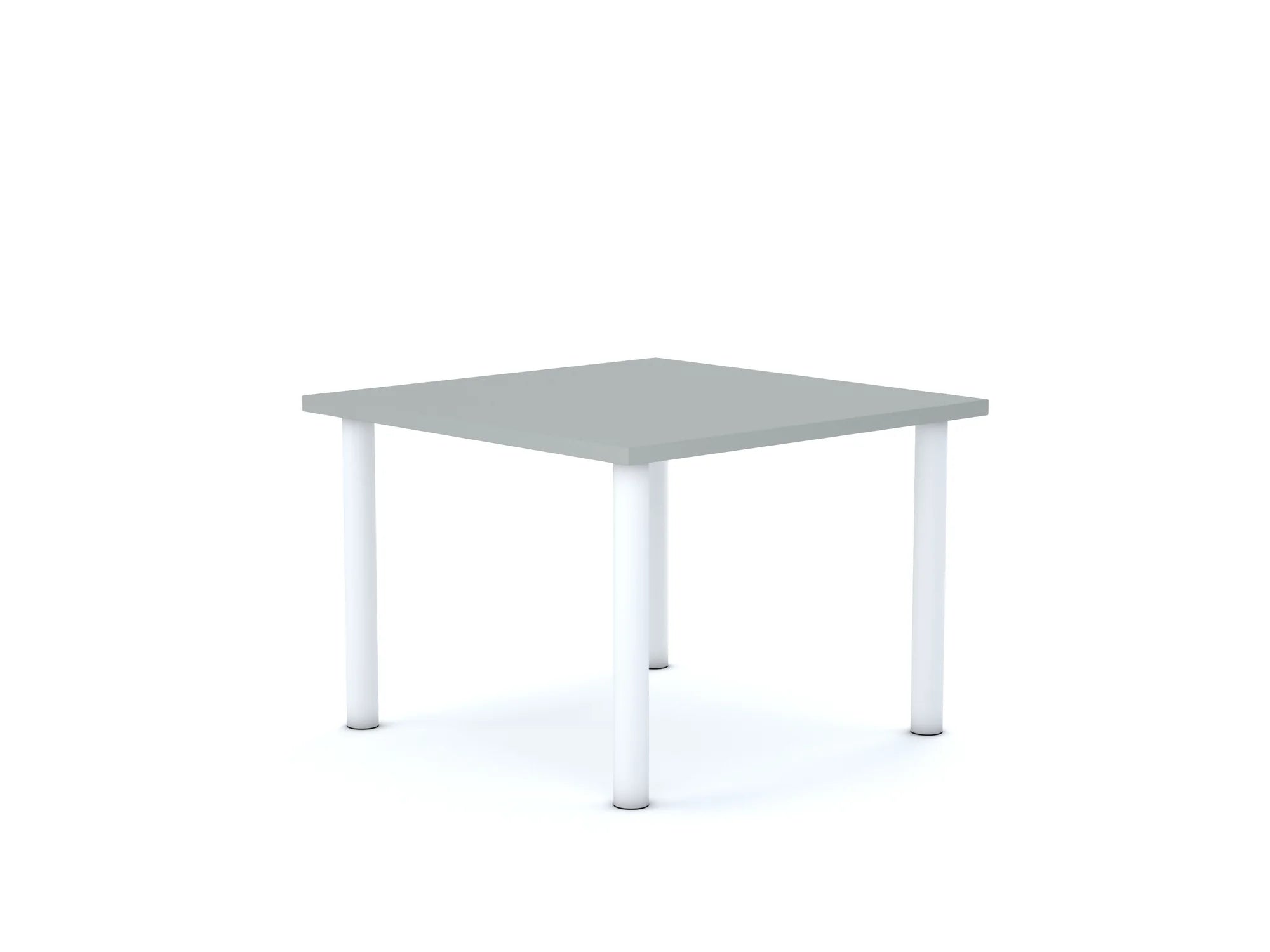 Stół CLASSIC Kwadrat 750×750 – szary / szary