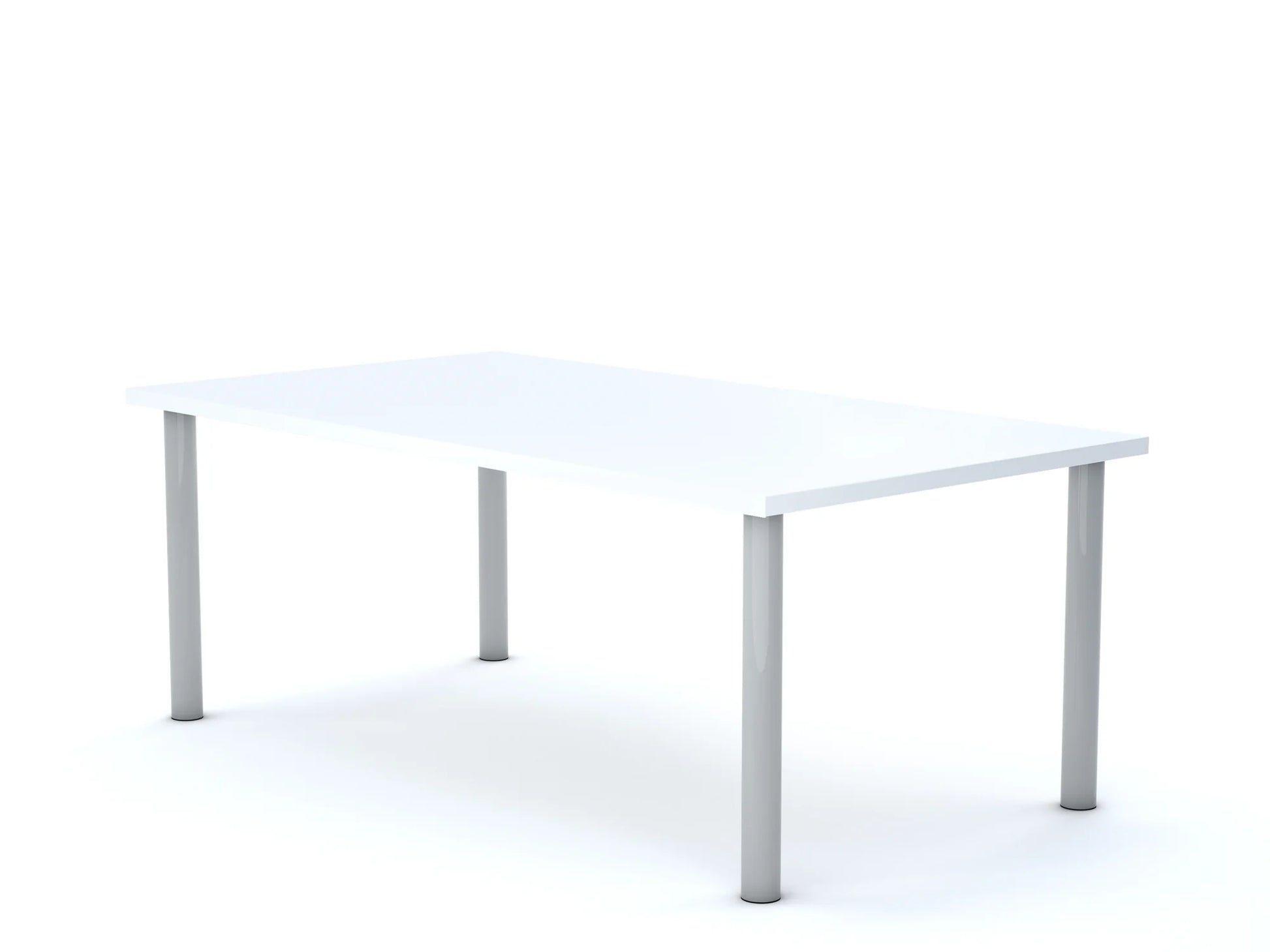 Stół CLASSIC Prostokąt 1200×750 – biały / biały