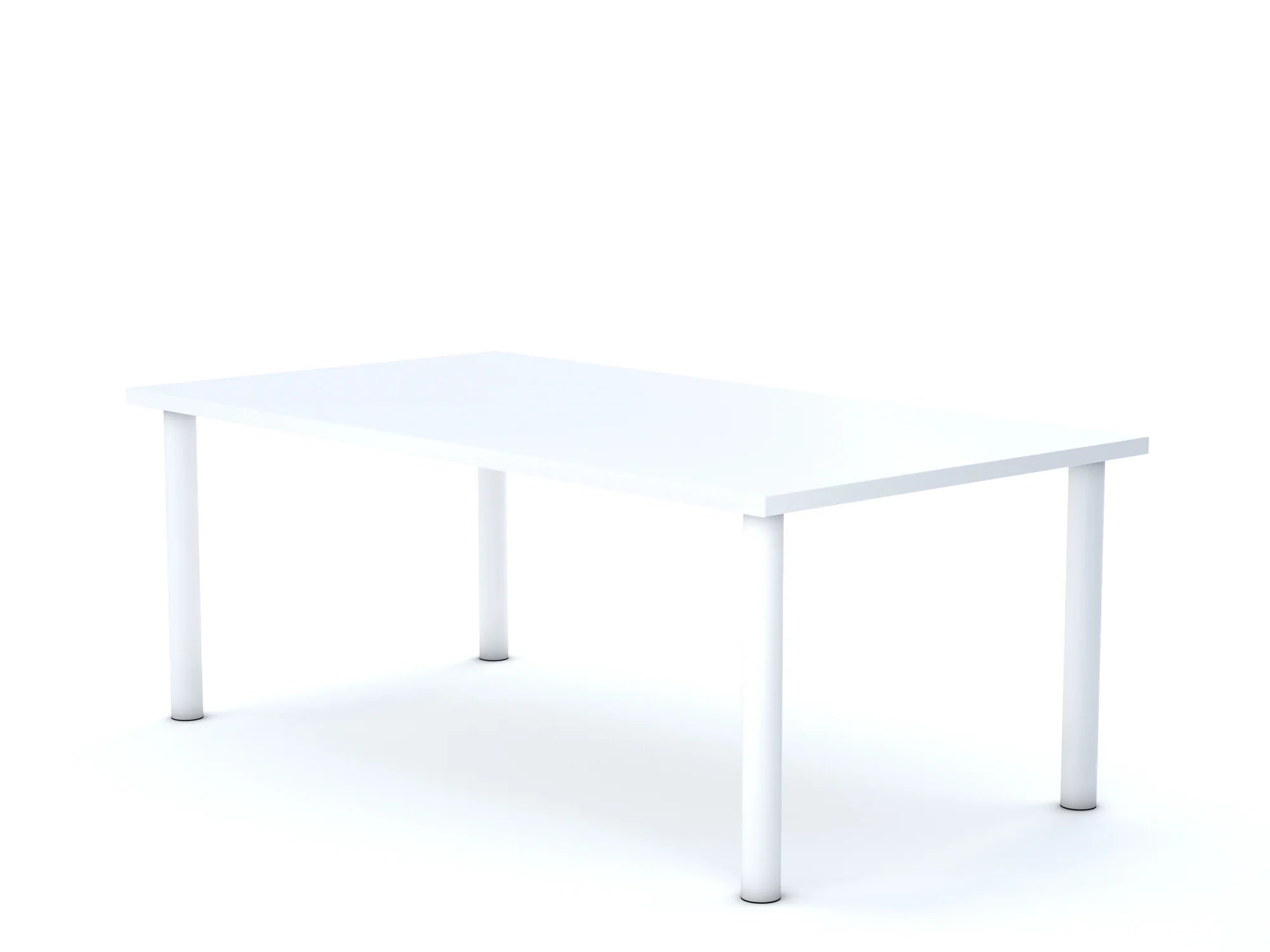 Stół CLASSIC Prostokąt 1200×750 – biały / szary