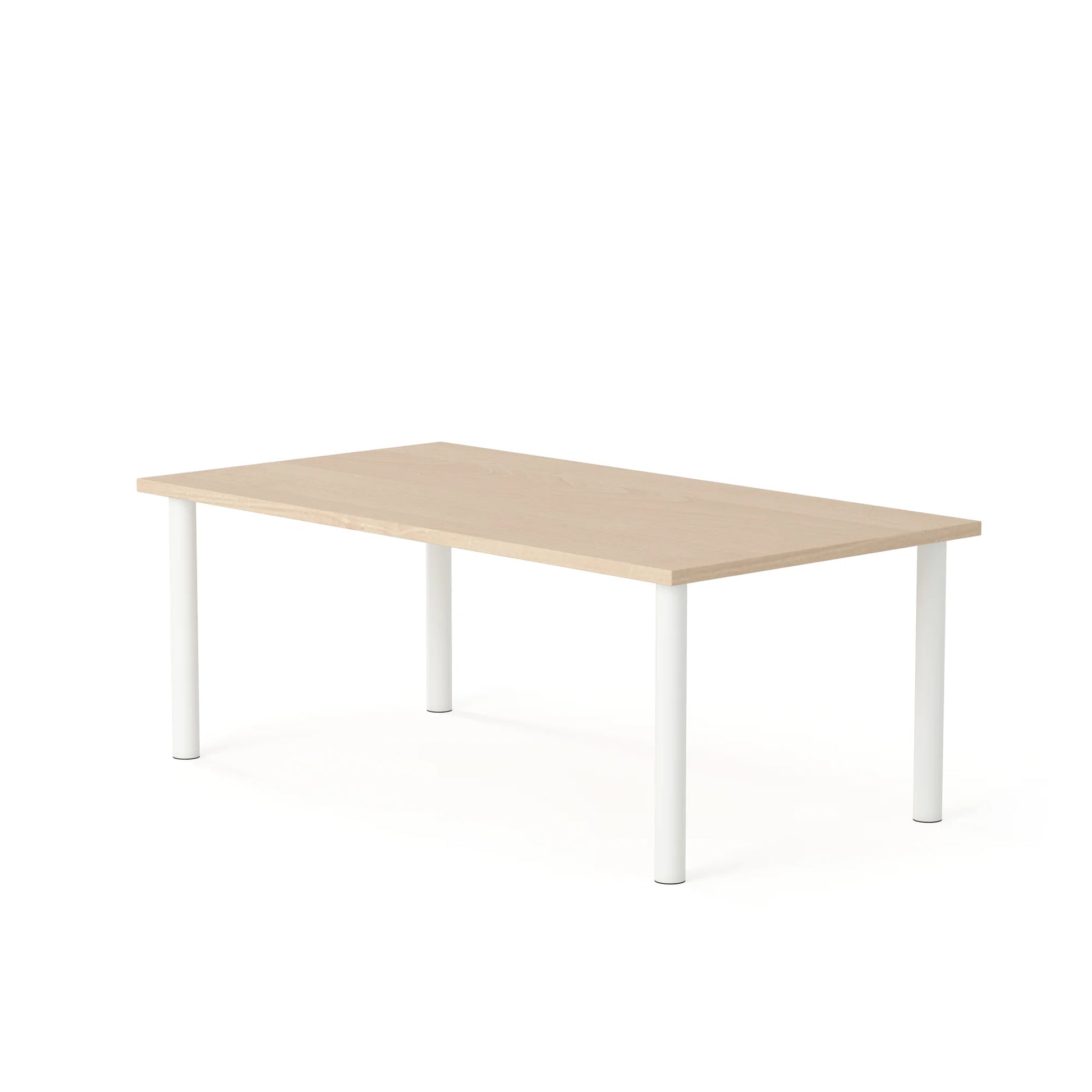 Stół CLASSIC Prostokąt 1200×750 – brzoza / szary