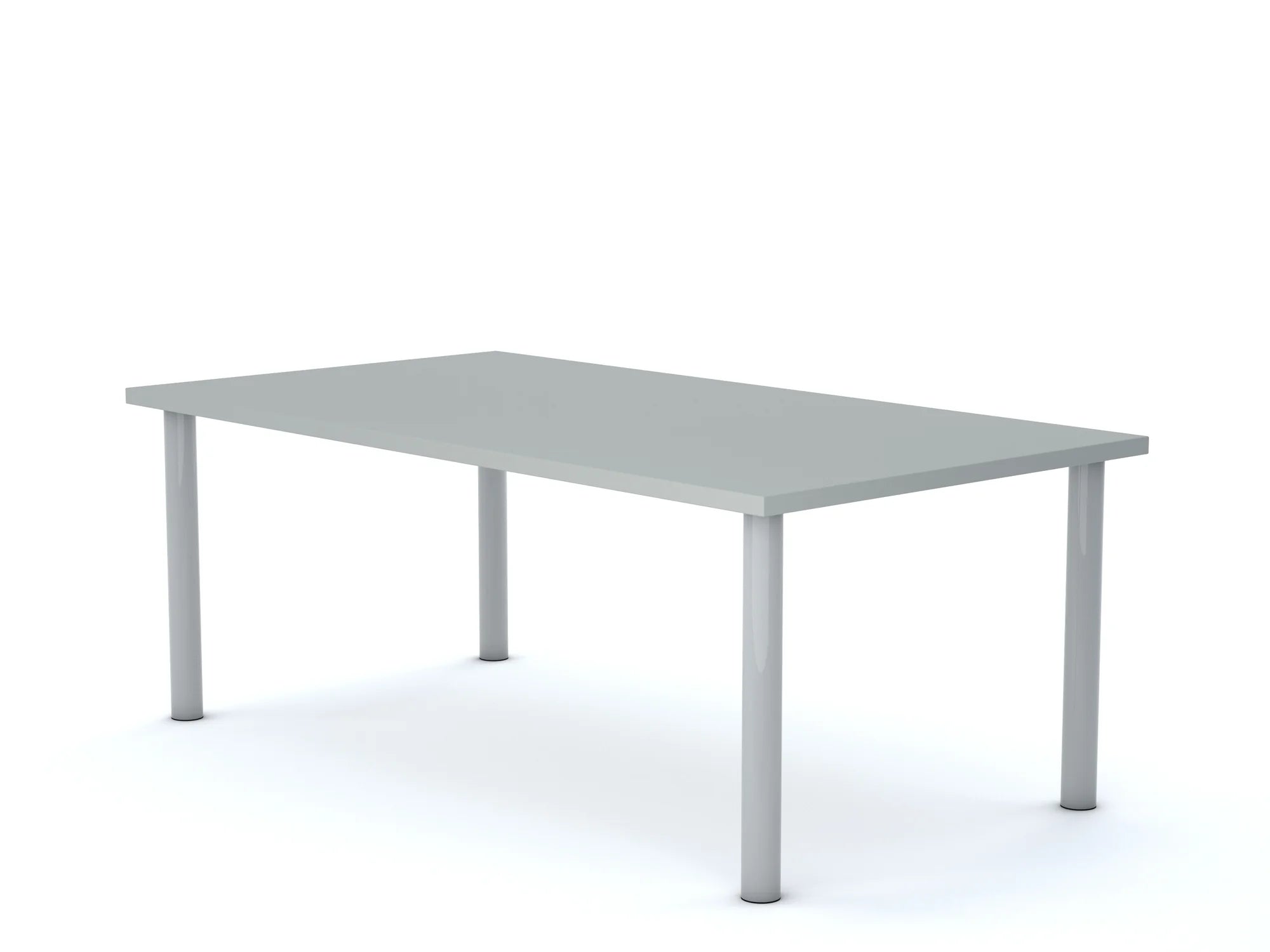 Stół CLASSIC Prostokąt 1200×750 – szary / biały
