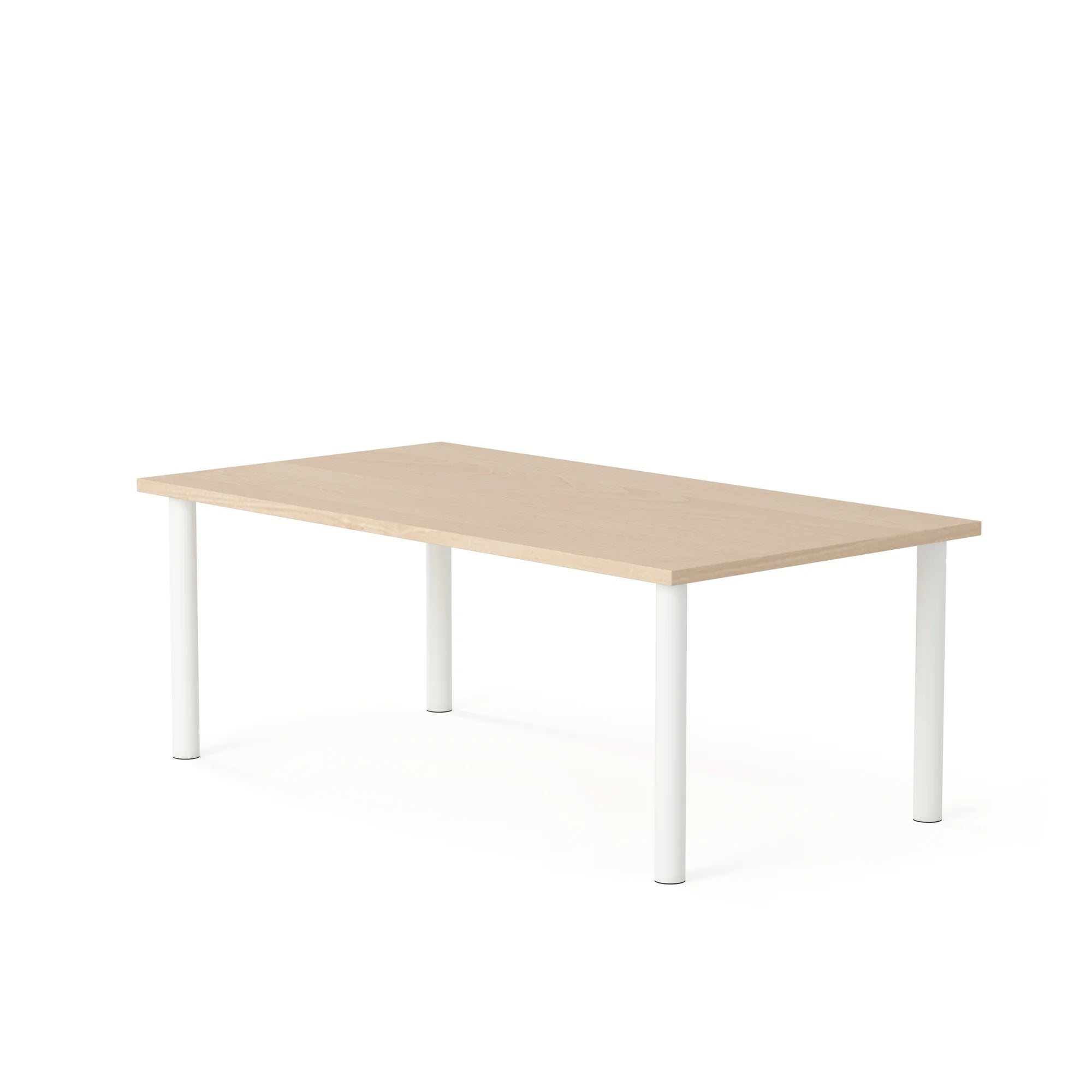 Stół CLASSIC Prostokąt 1400×750 – brzoza / szary