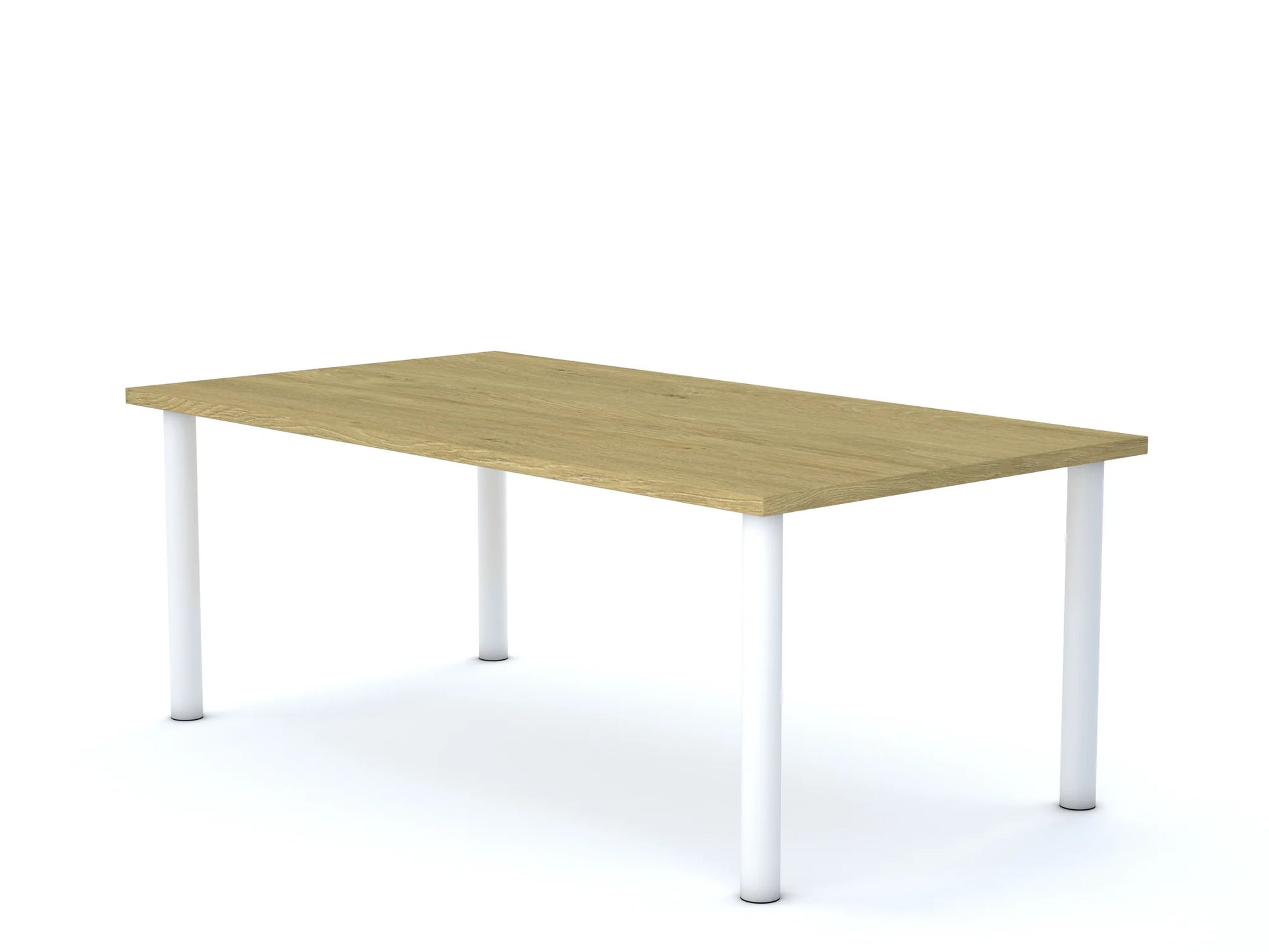 Stół CLASSIC Prostokąt 1400×750 – dąb / szary