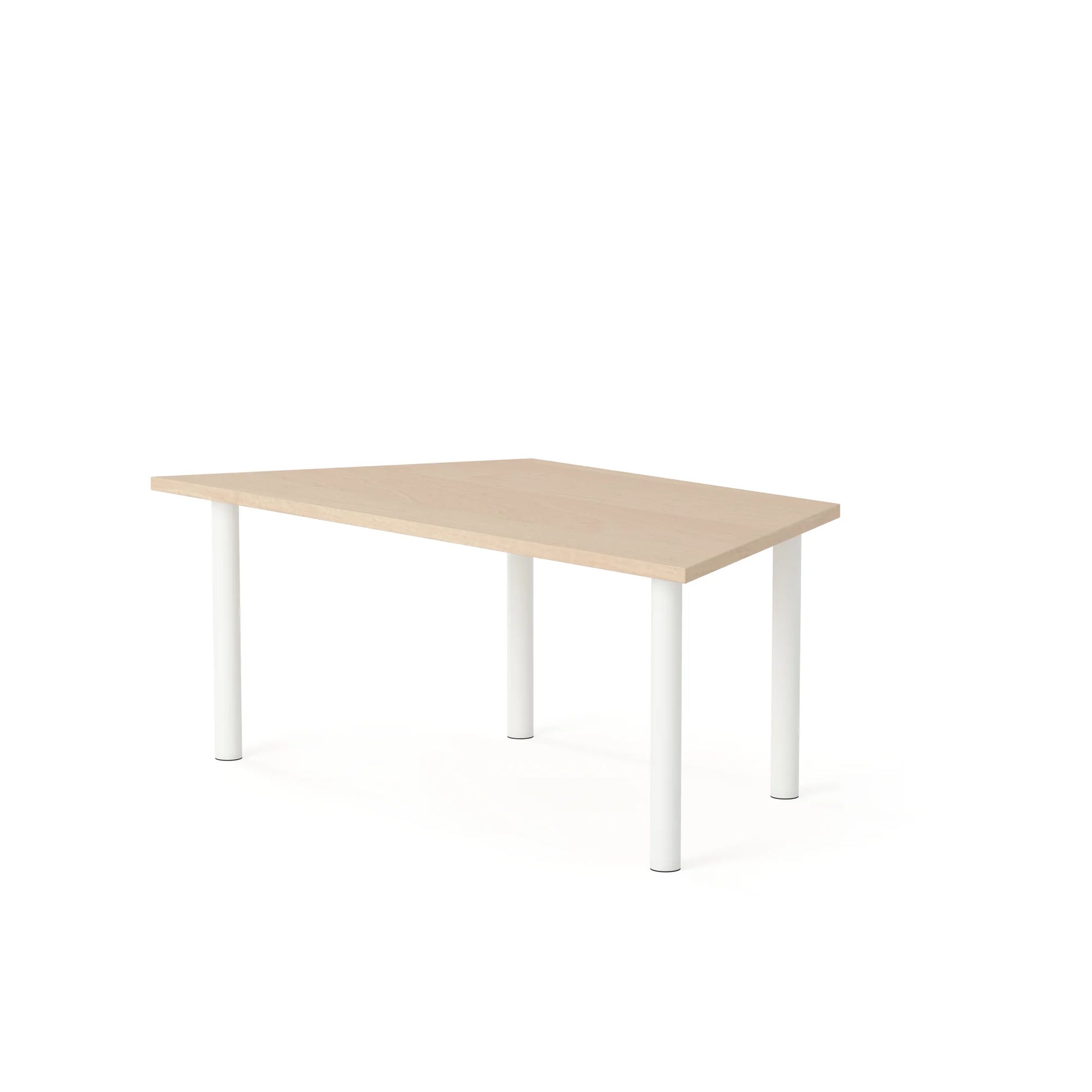 Stół CLASSIC Trapez 1400×750×800 – brzoza / szary