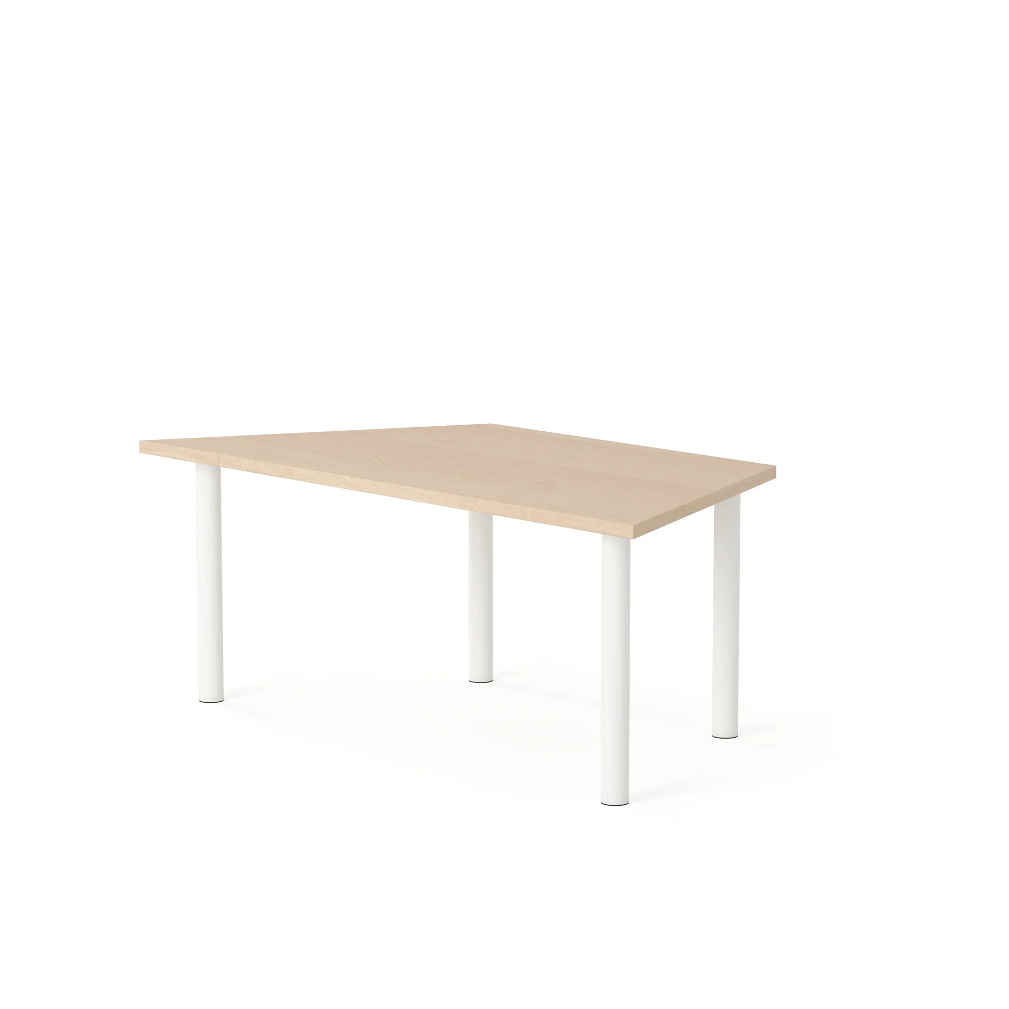 Stół CLASSIC Trapez 1400×750×800 – brzoza / szary