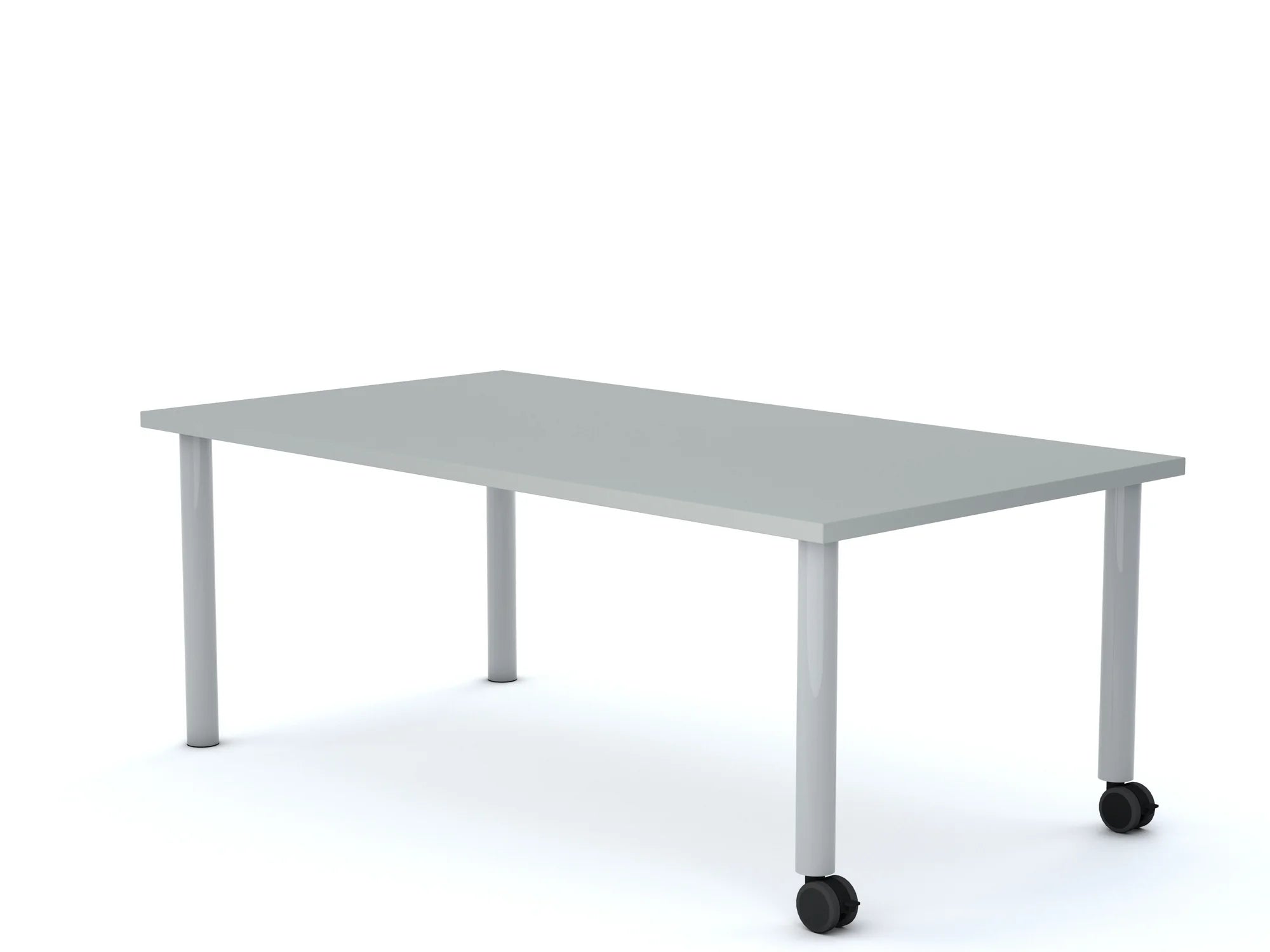 Stół MOVE Prostokąt 1200×750 – szary / biały