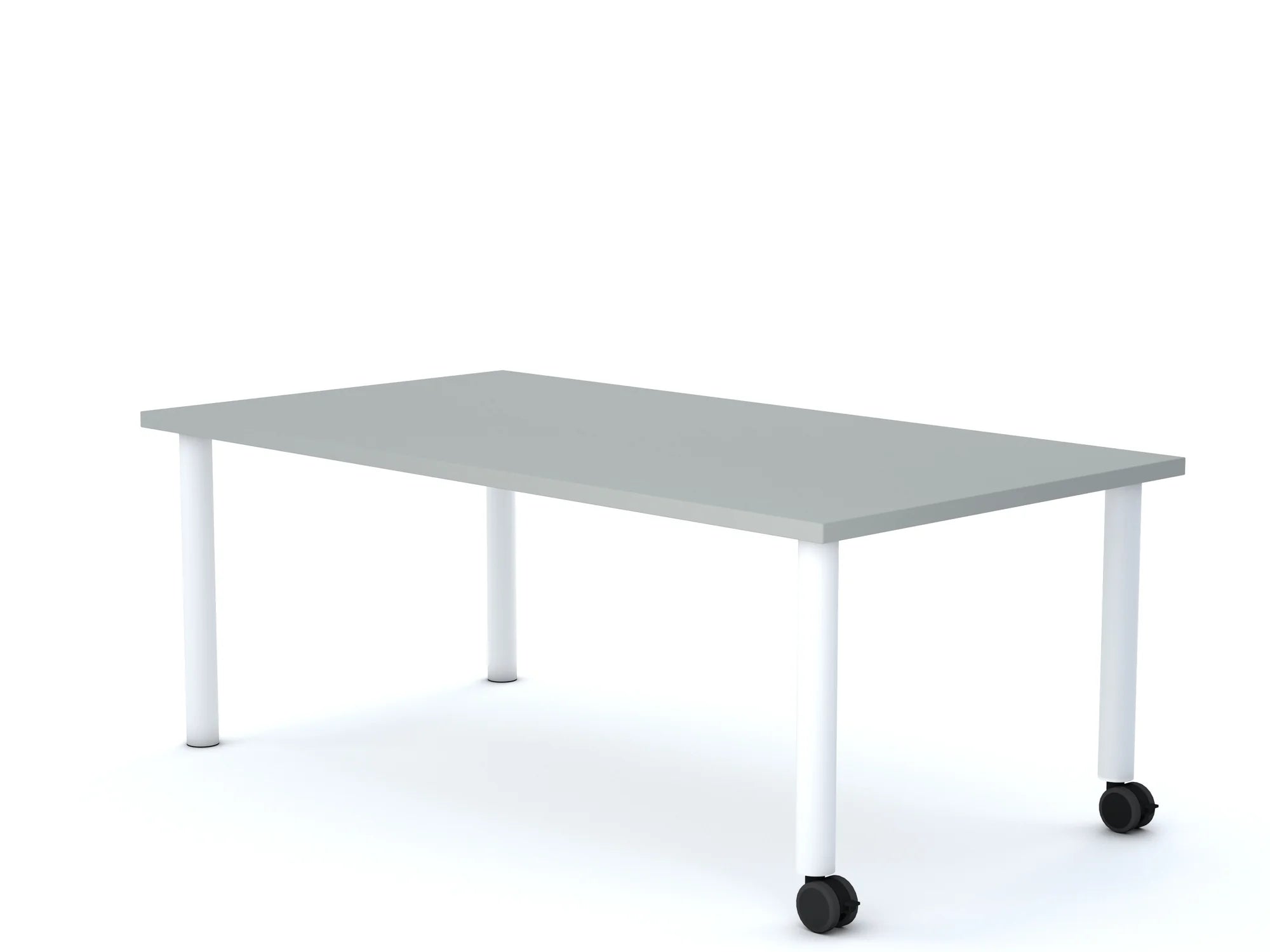 Stół MOVE Prostokąt 1200×750 – szary / szary