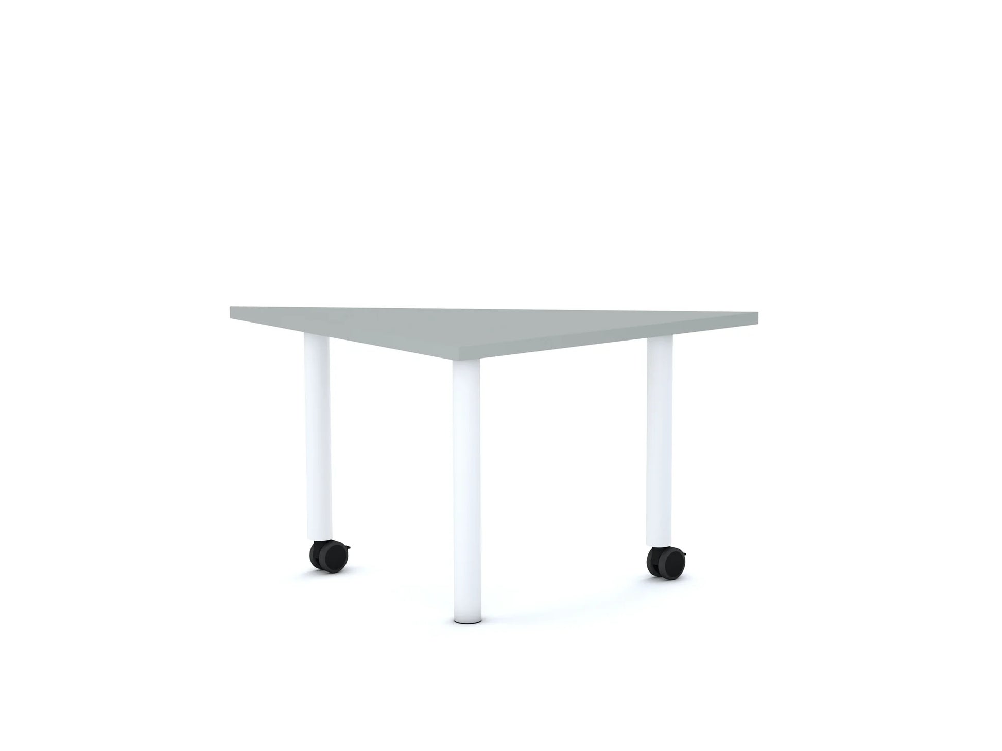 Stół MOVE Trójkąt 750×750×1060 – szary / szary