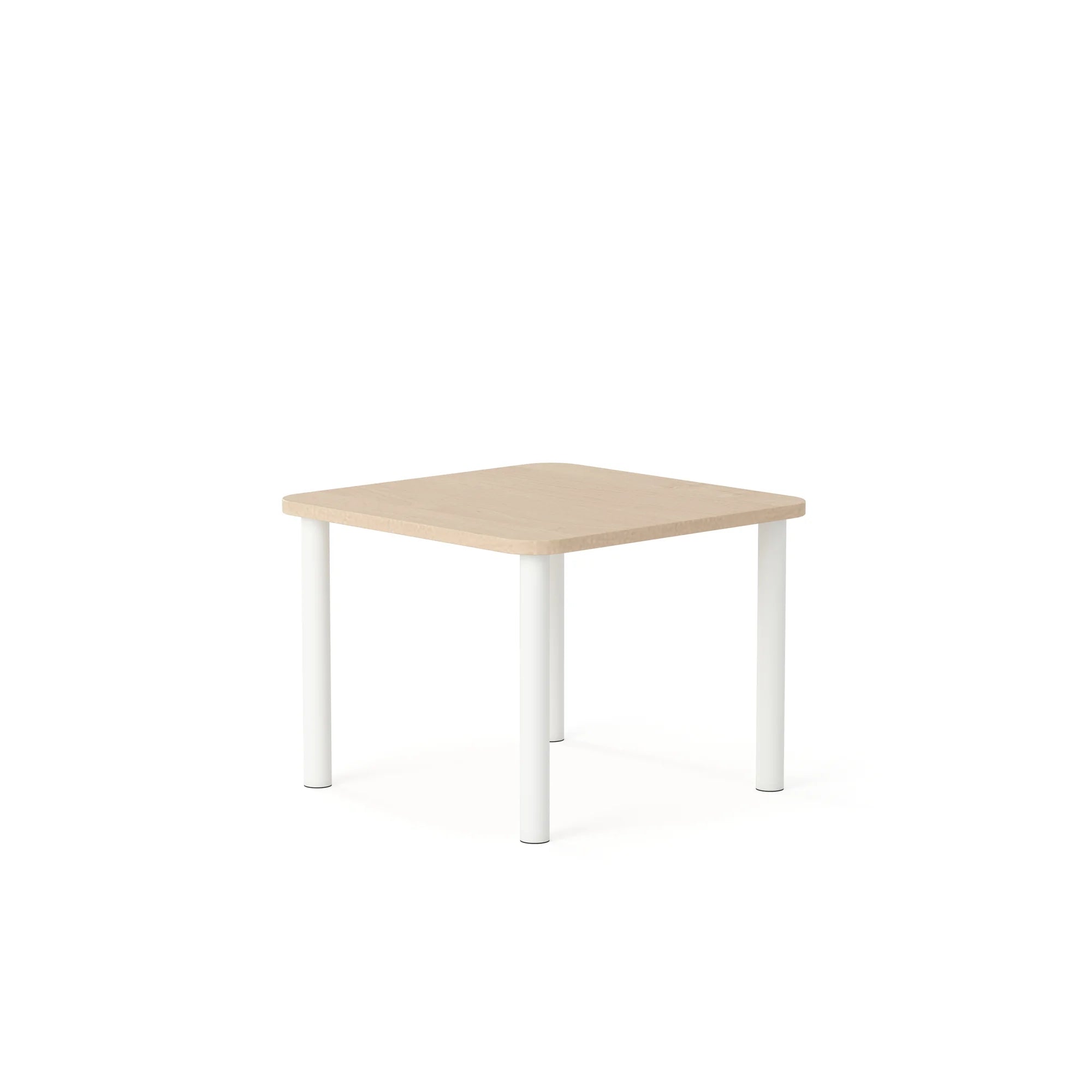 Stół SMART Kwadrat 700×700 – brzoza / szary