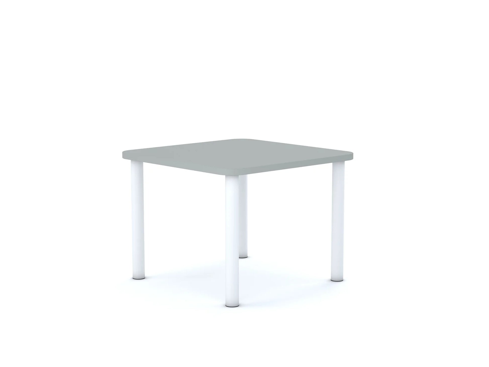 Stół SMART Kwadrat 700×700 regulowany – szary / szary