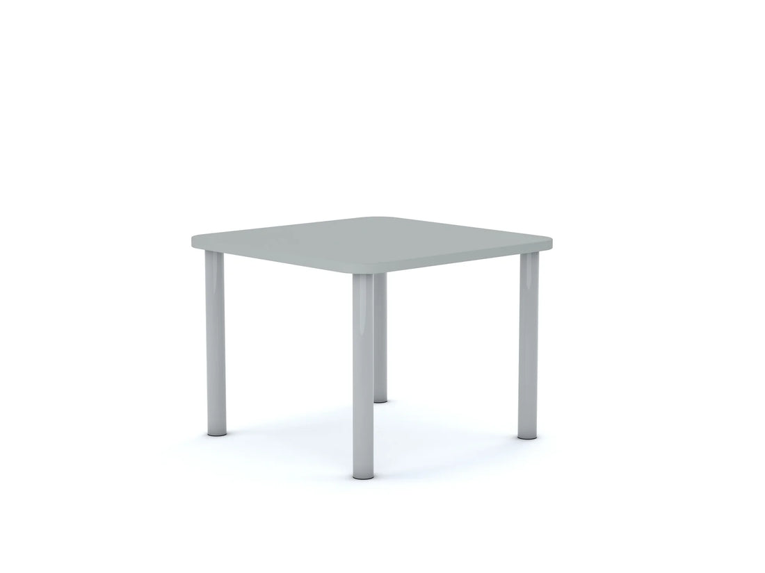 Stół SMART Kwadrat 700×700 – dąb / biały