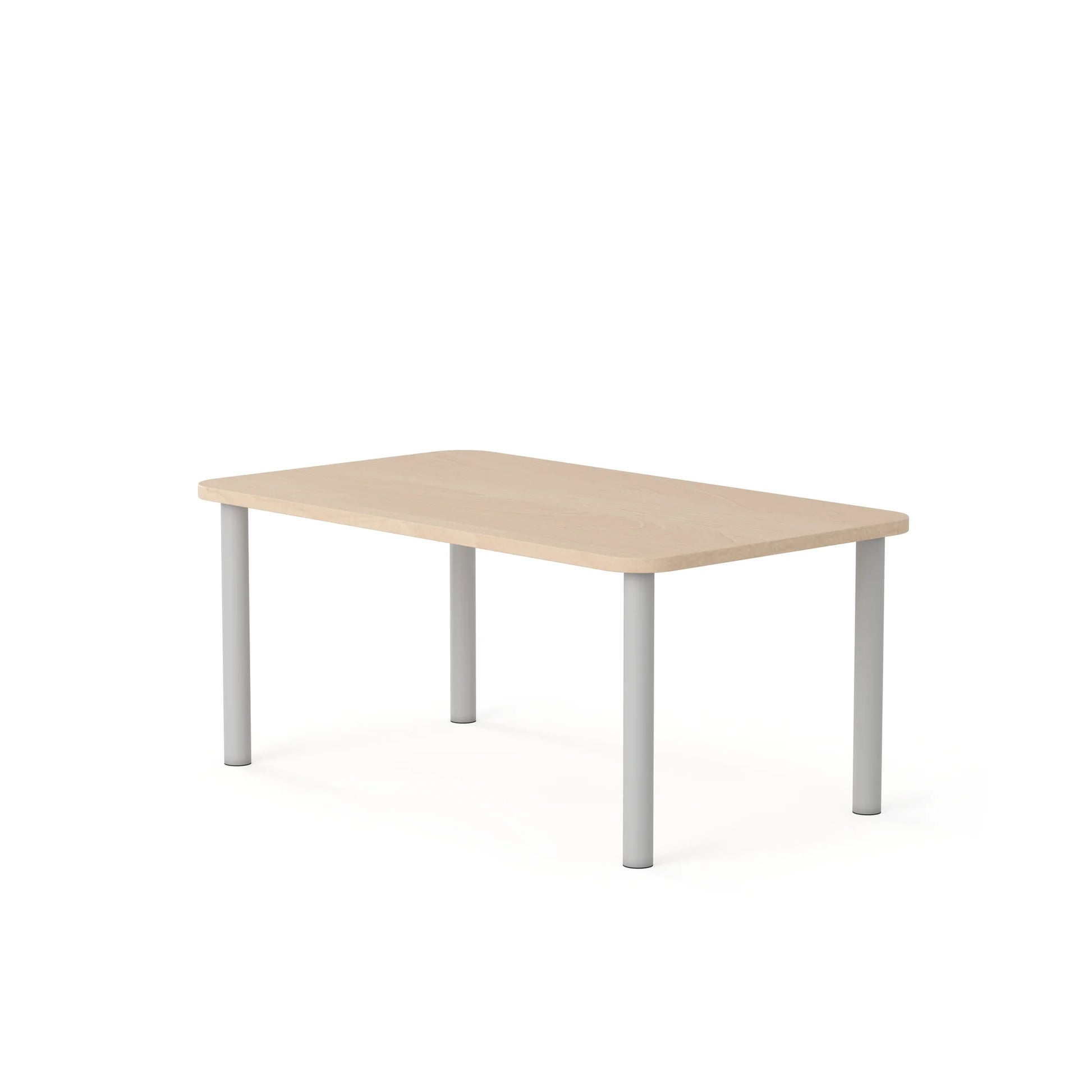 Stół SMART Prostokąt 1200×700 – brzoza / biały