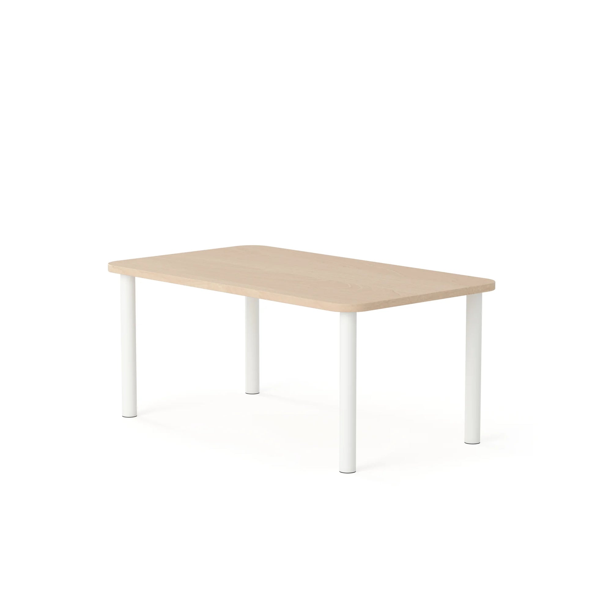 Stół SMART Prostokąt 1200×700 – brzoza / szary