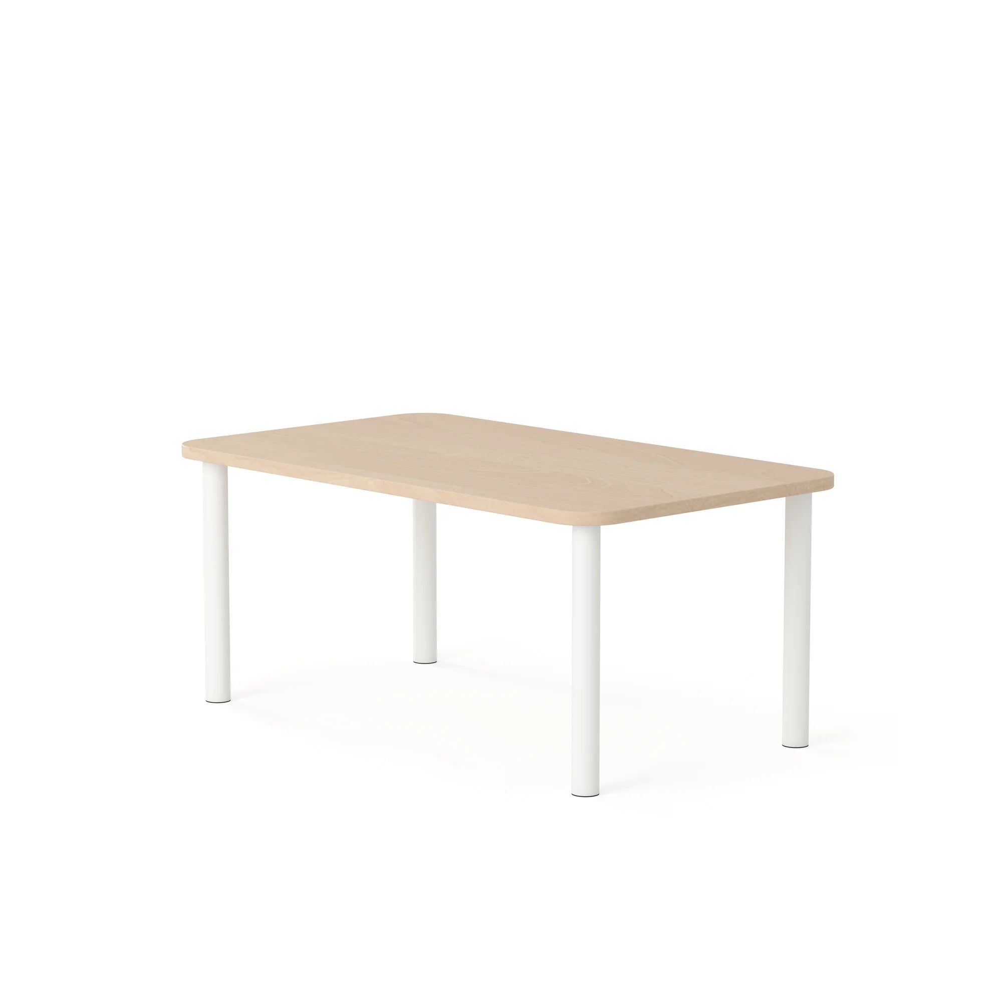 Stół SMART Prostokąt 1200×700 – brzoza / szary