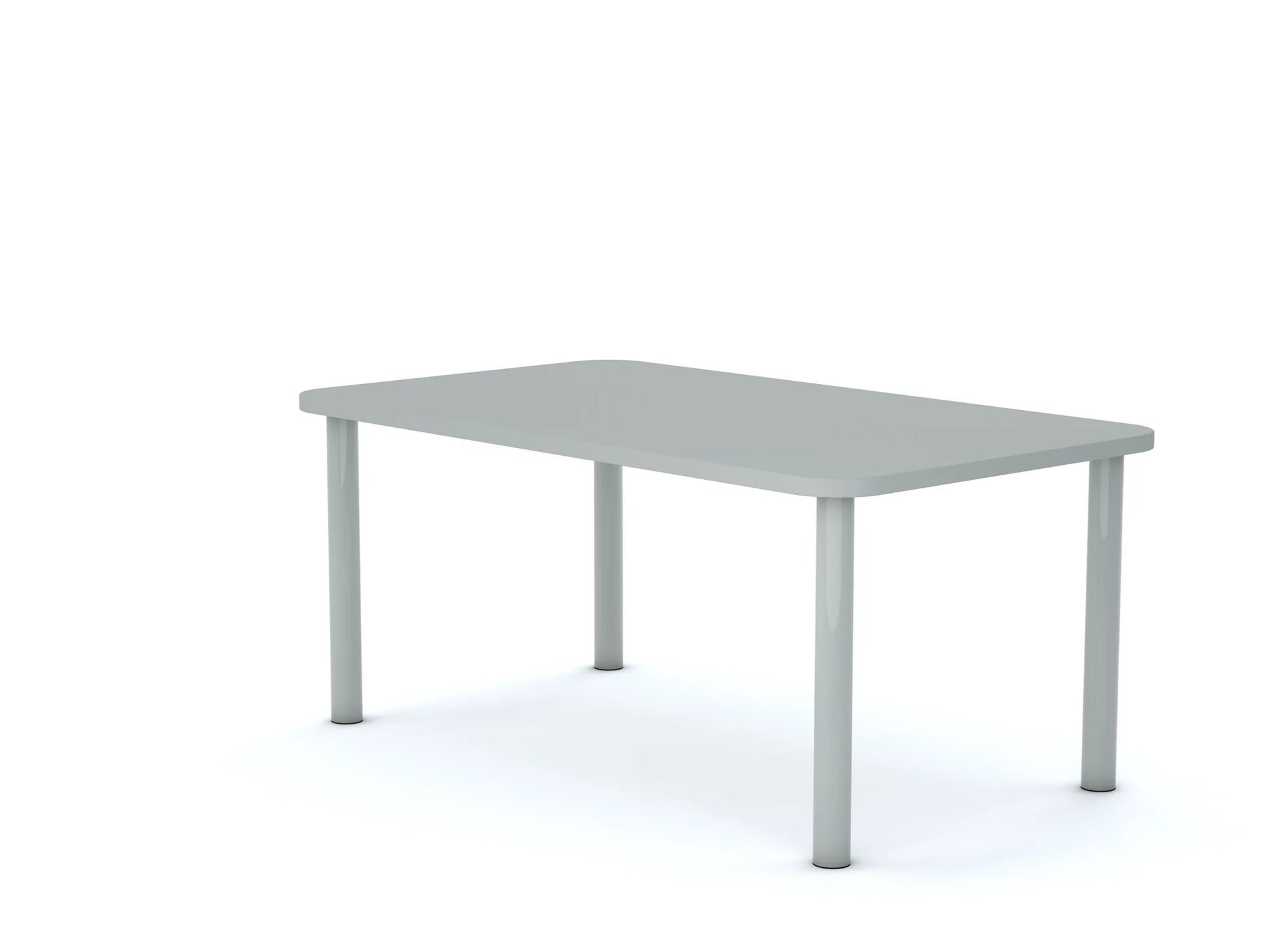 Stół SMART Prostokąt 1200×700 regulowany – szary / biały