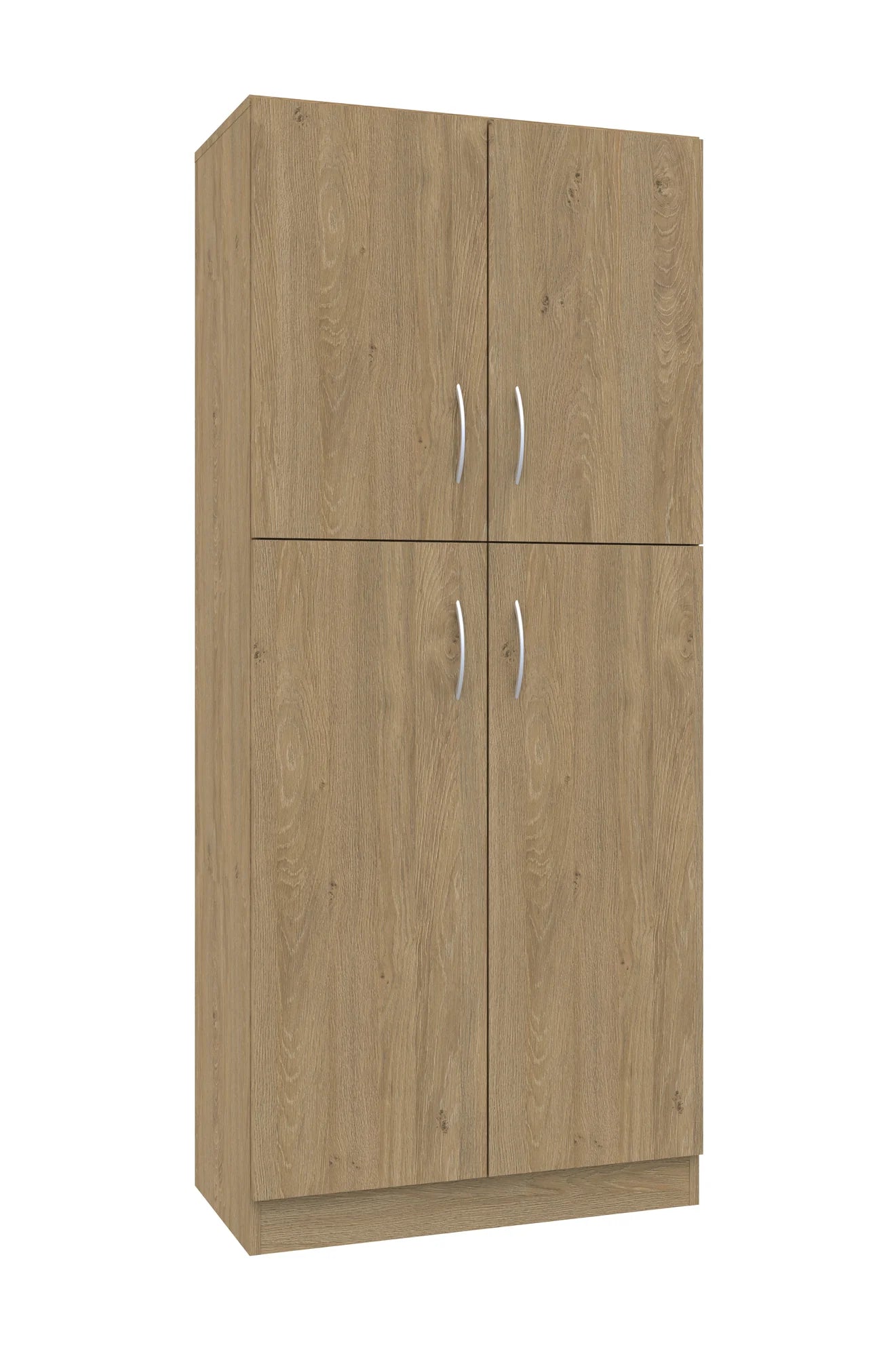Szafa aktowa Simple 80 5P 2F3/2F2 800x400x1850 – dąb / dąb