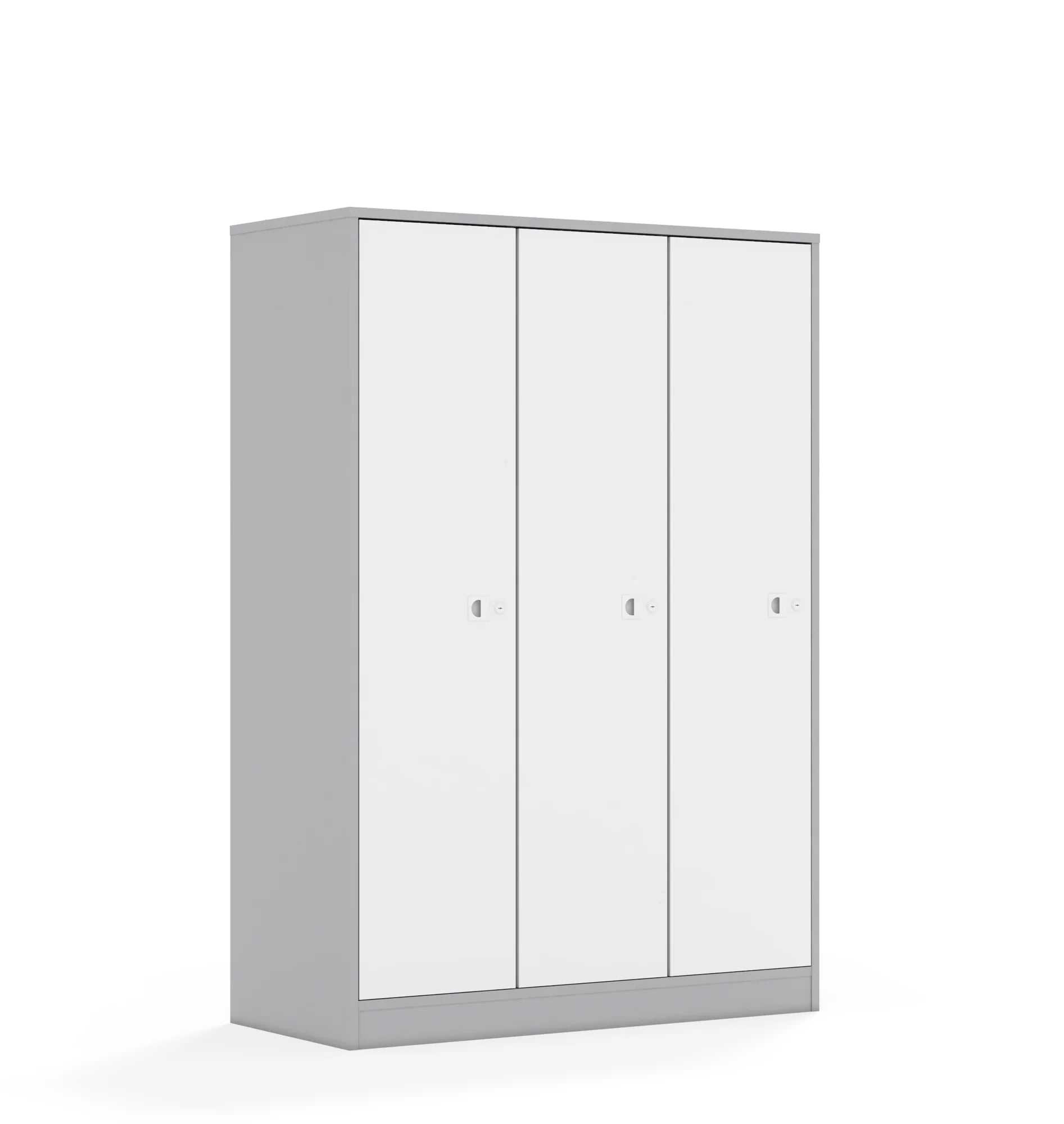 Szafa BLOX 110 4PP 3F4 1049x466x1517 – szary / biały