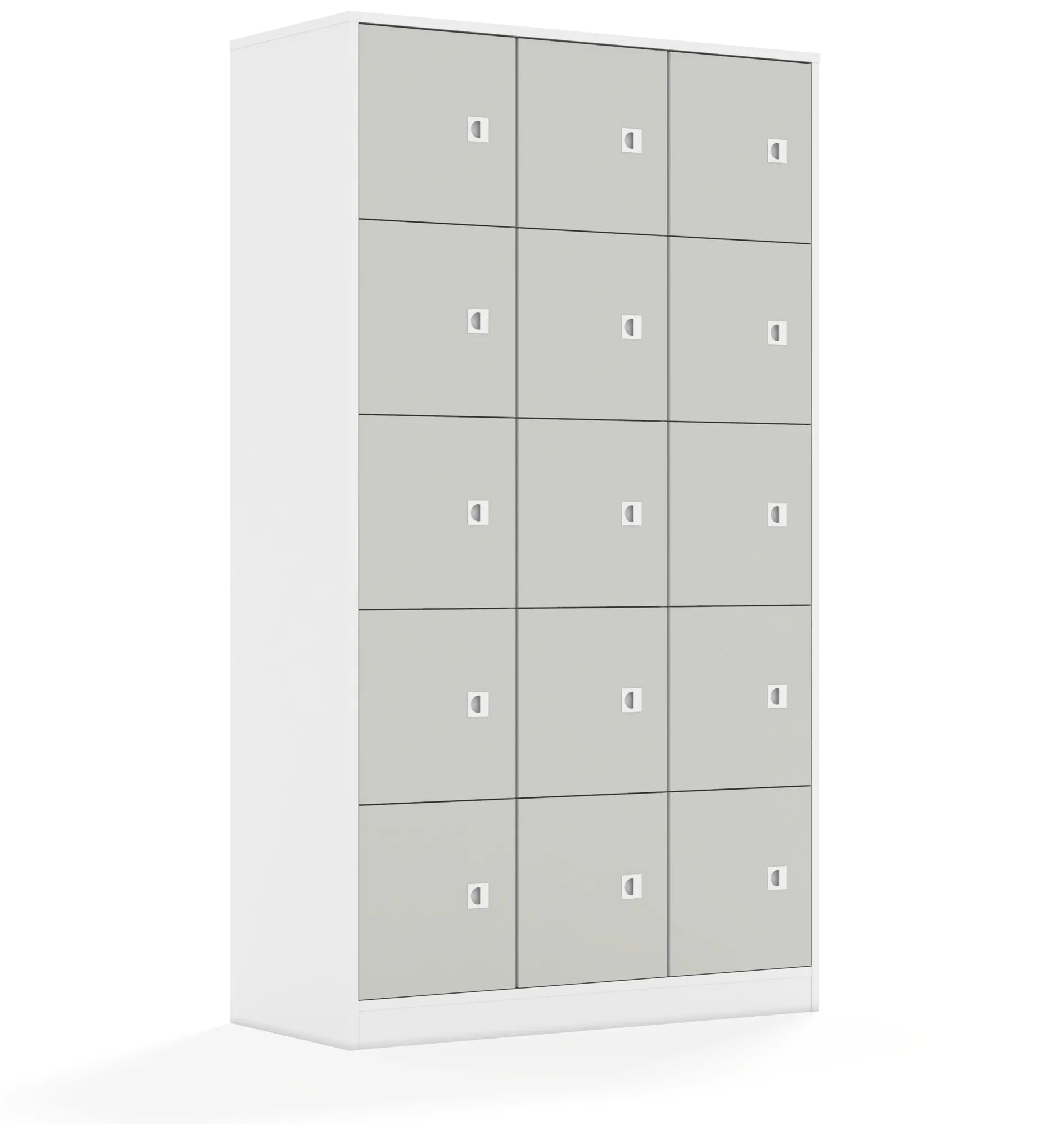 Szafa BLOX 110 5PP 15F1 1049x466x1869 – biały / jasny szary