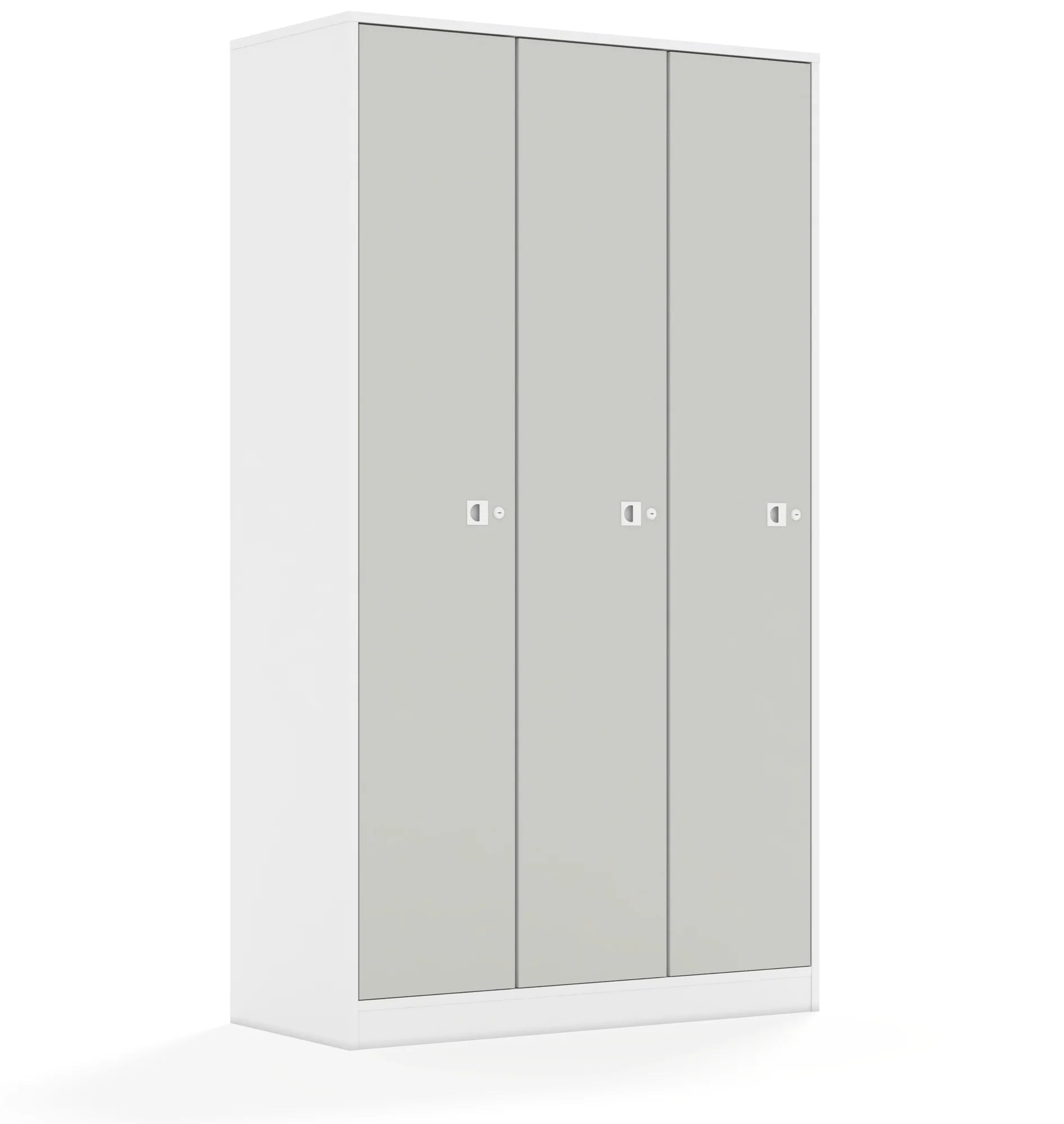 Szafa BLOX 110 5PP 3F5 1049x466x1869 – biały / jasny szary
