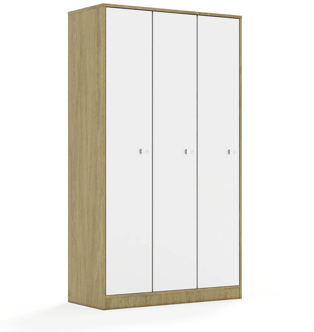 Szafa BLOX 110 5PP 3F5 1049x466x1869 – dąb / biały