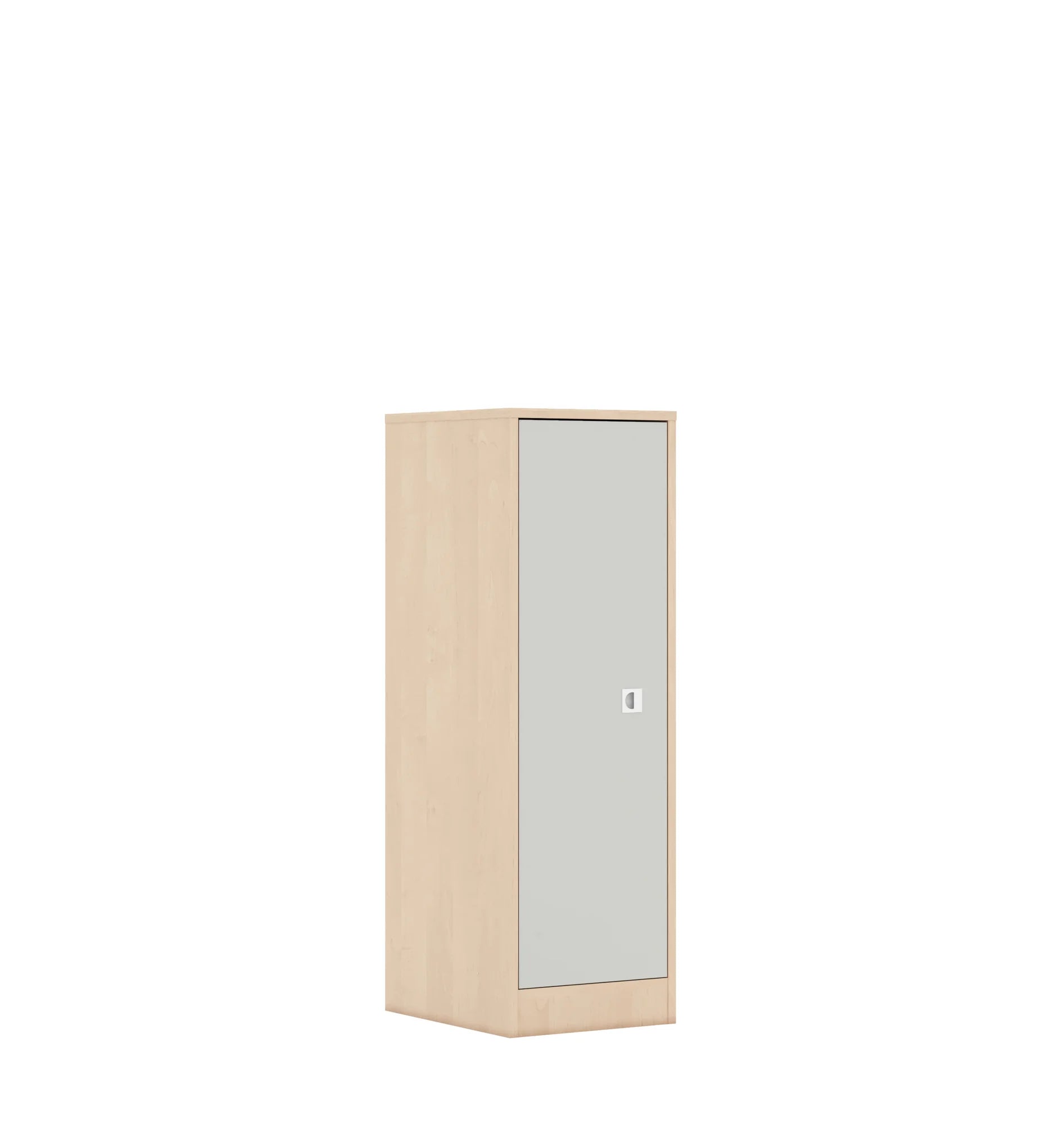 Szafa BLOX 40 3P 1F3 363x466x1165 – brzoza / jasny szary
