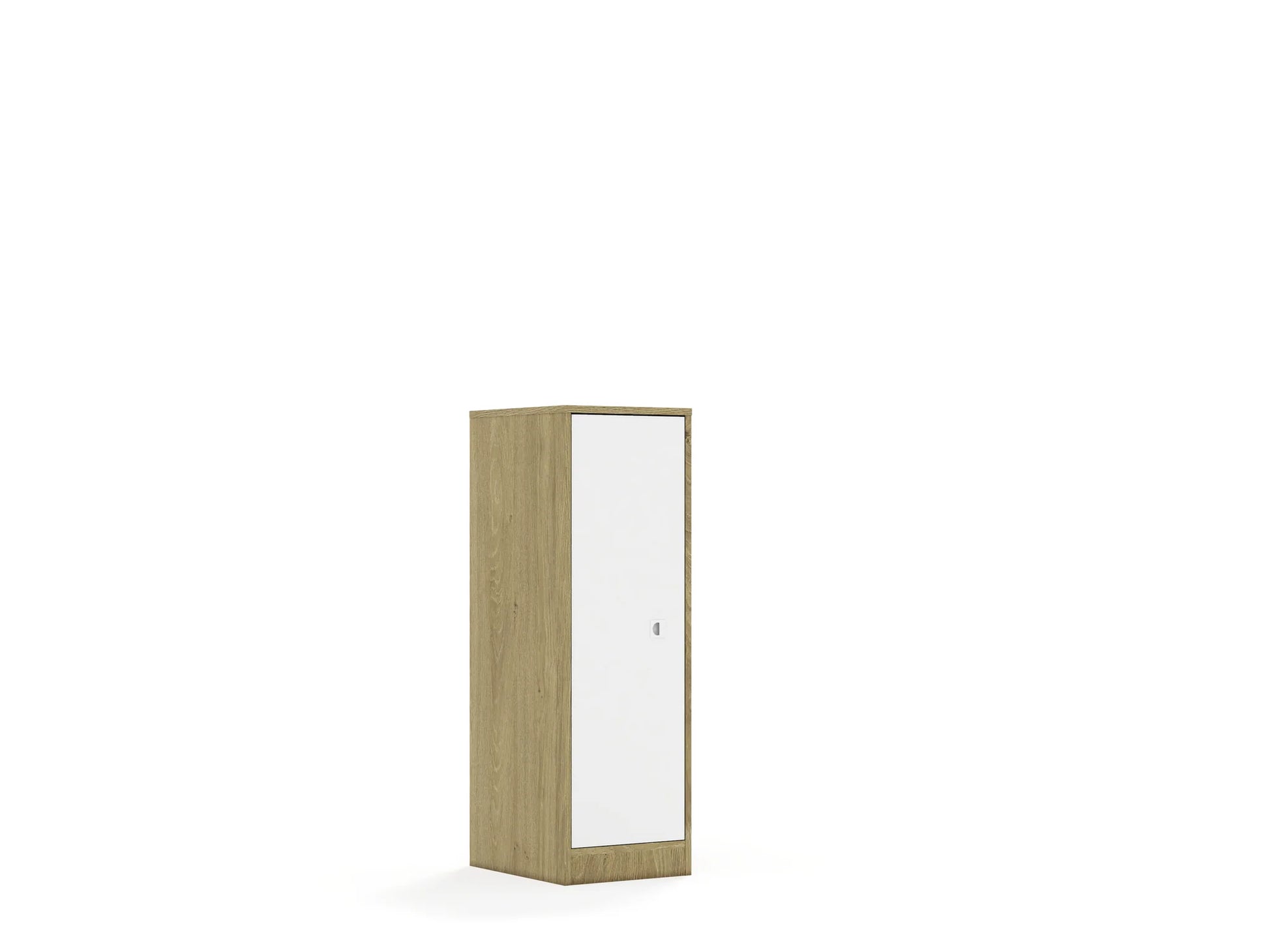 Szafa BLOX 40 3P 1F3 363x466x1165 – dąb / biały