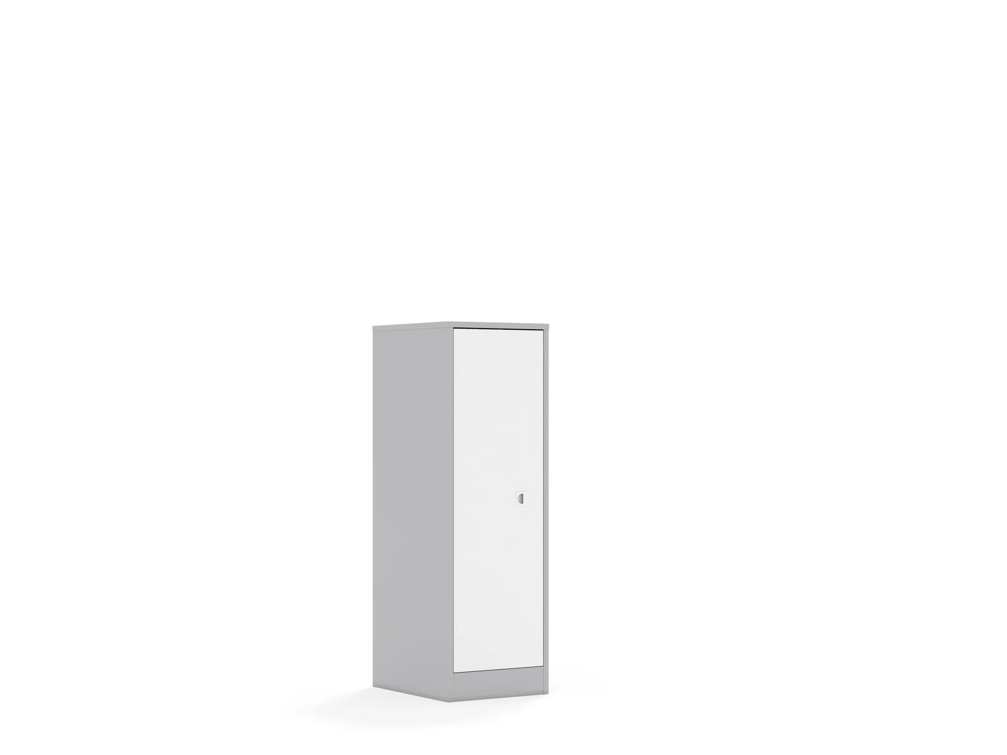 Szafa BLOX 40 3P 1F3 363x466x1165 – szary / biały