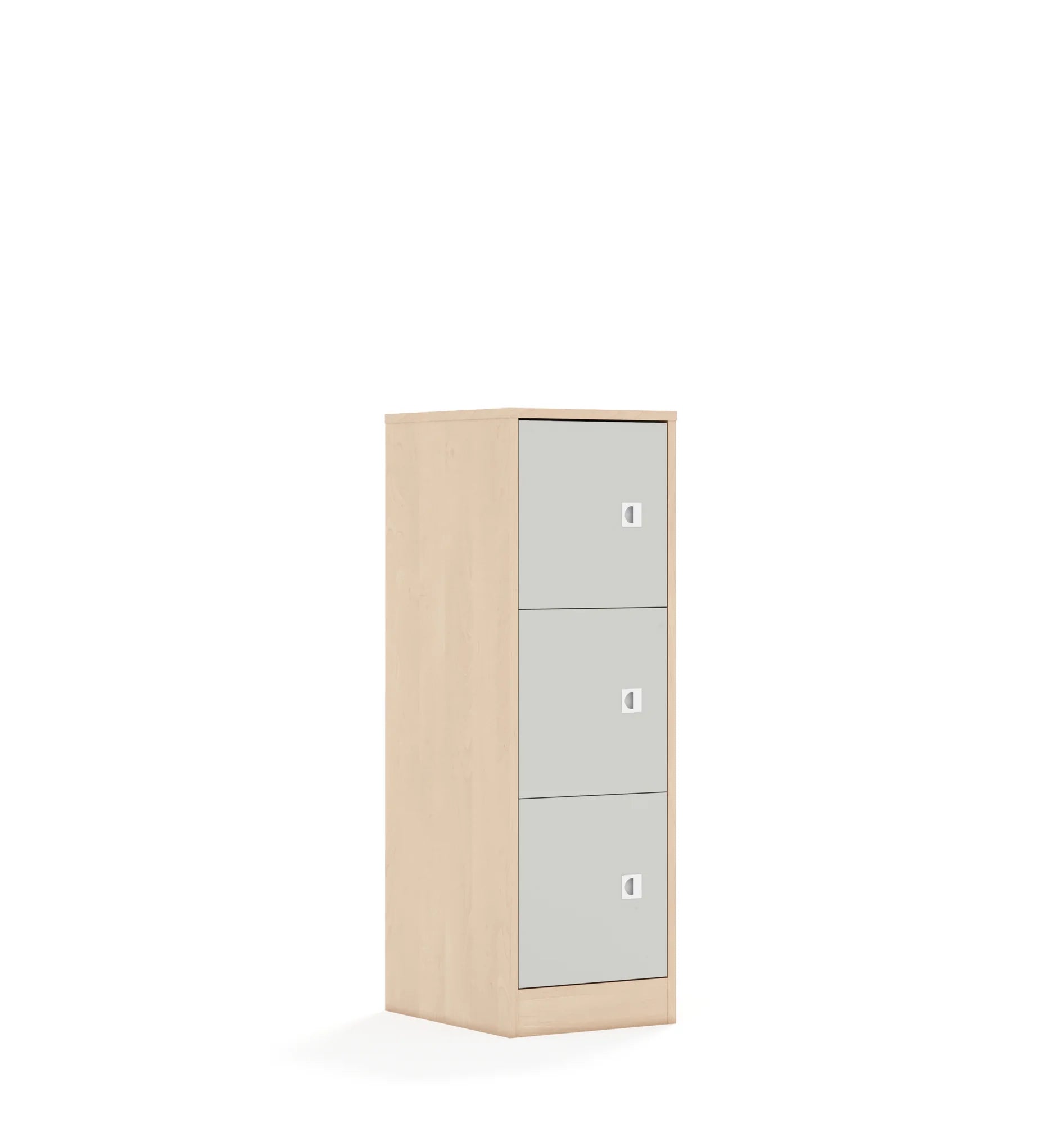 Szafa BLOX 40 3P 3F1 363x466x1165 – brzoza / jasny szary