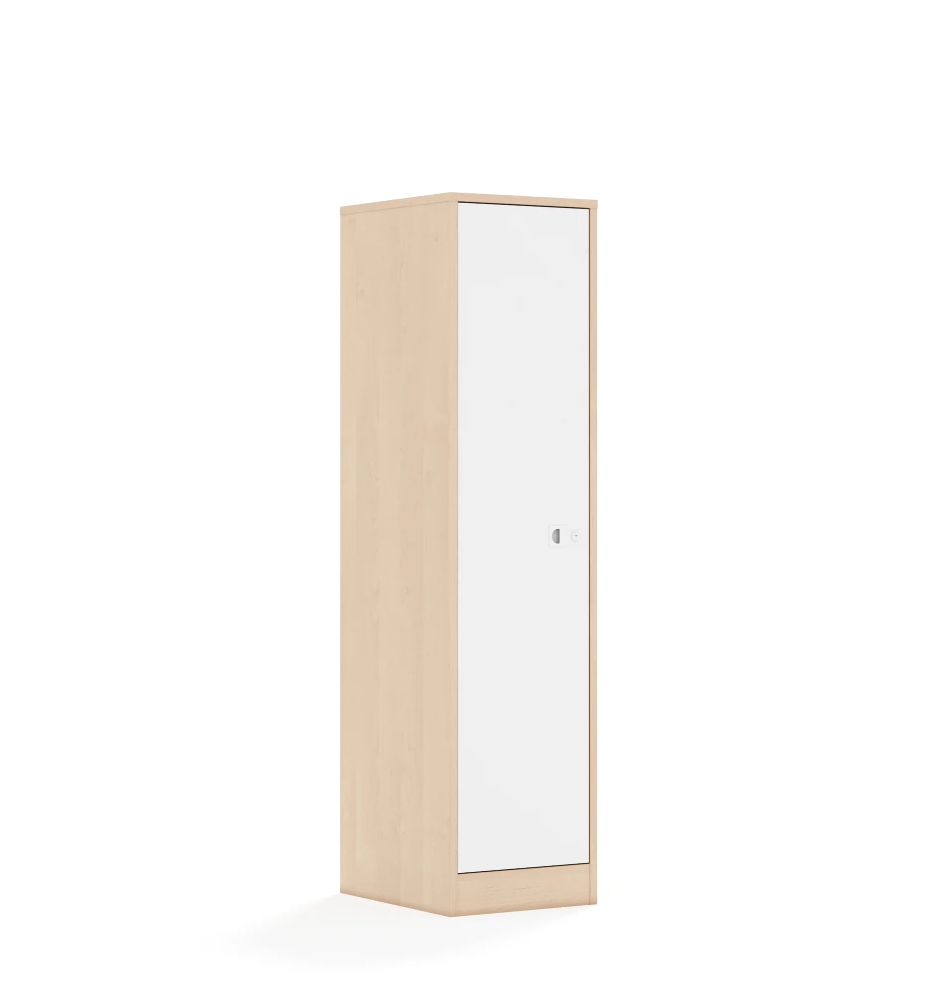 Szafa BLOX 40 4P 1F4 363x466x1517 – brzoza / biały