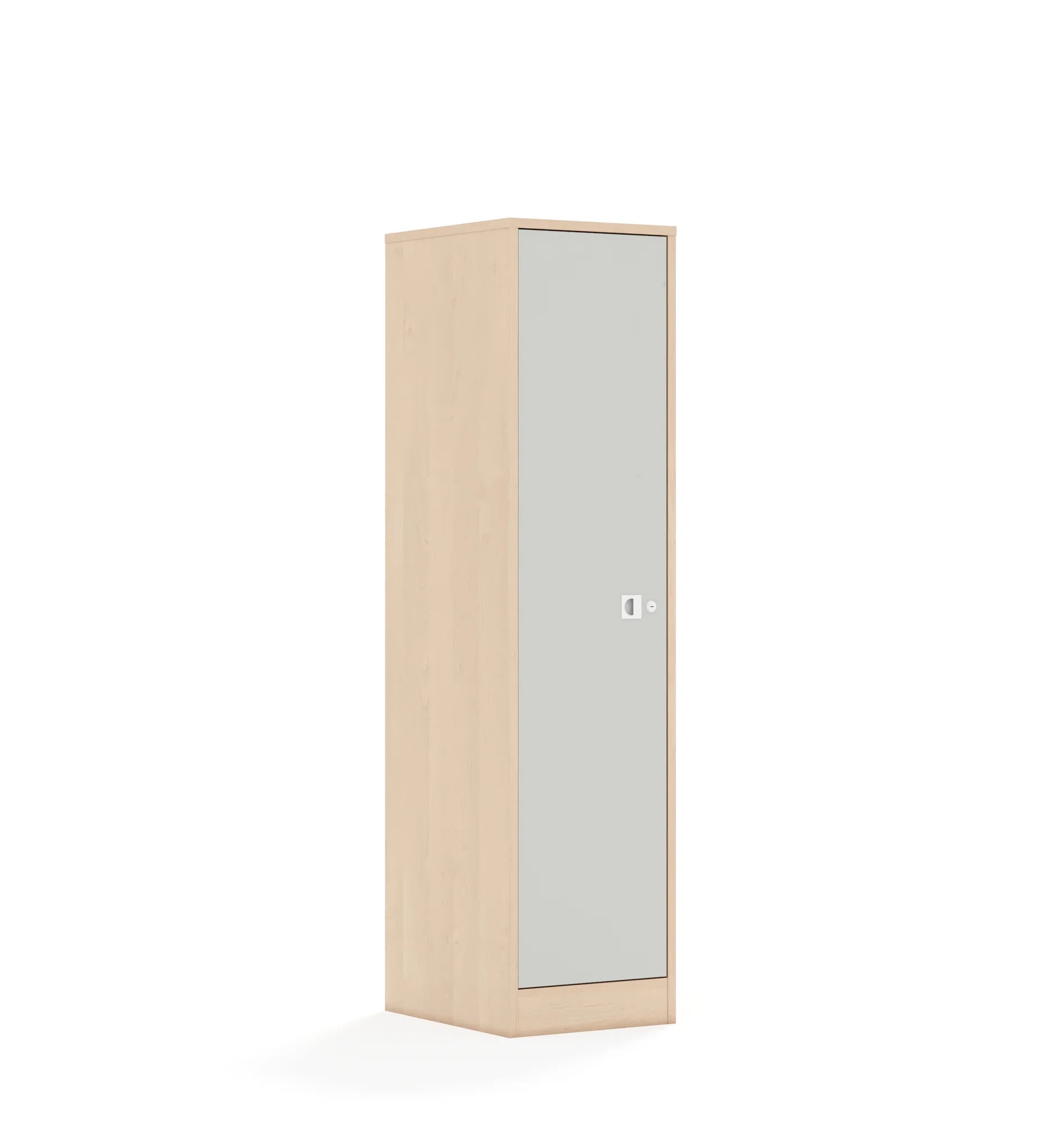 Szafa BLOX 40 4P 1F4 363x466x1517 – brzoza / jasny szary