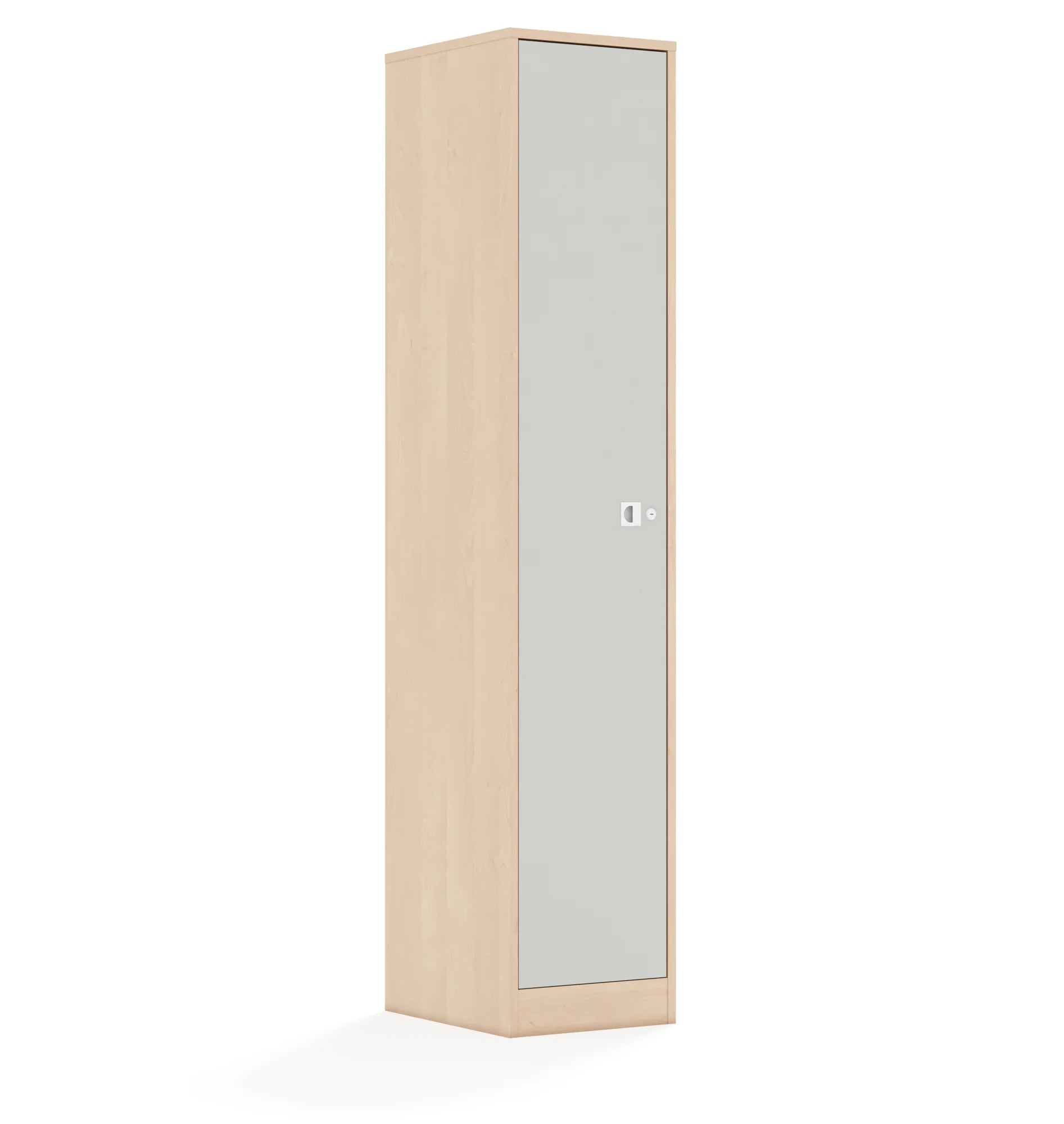Szafa BLOX 40 5P 1F5 363x466x1869 – brzoza / jasny szary