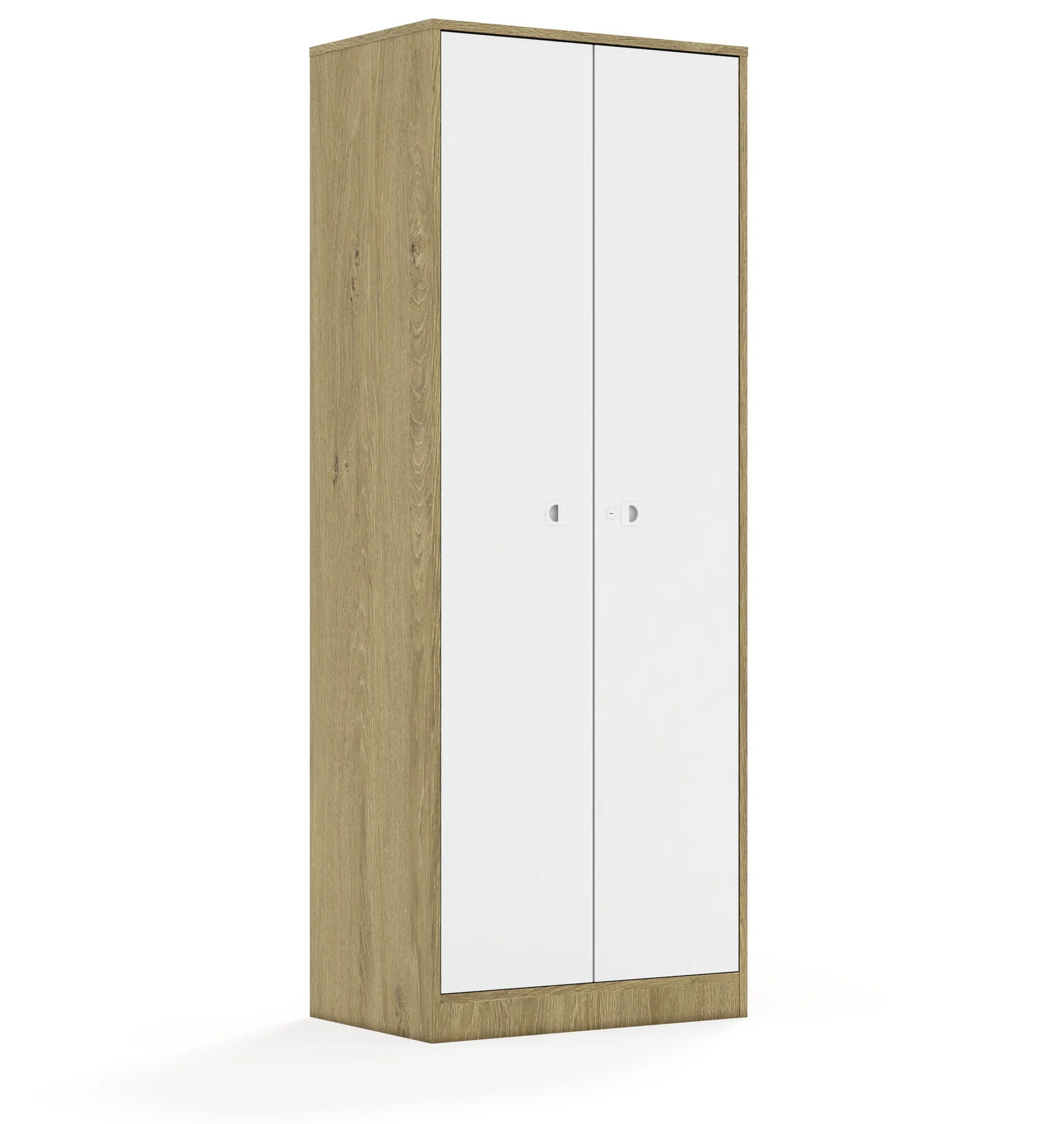 Szafa BLOX 70 5P 2F5 706x466x1869 – dąb / biały