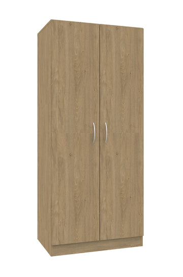 Szafa ubraniowa Simple 80 5P 2F5 800x400x1850 – dąb / dąb