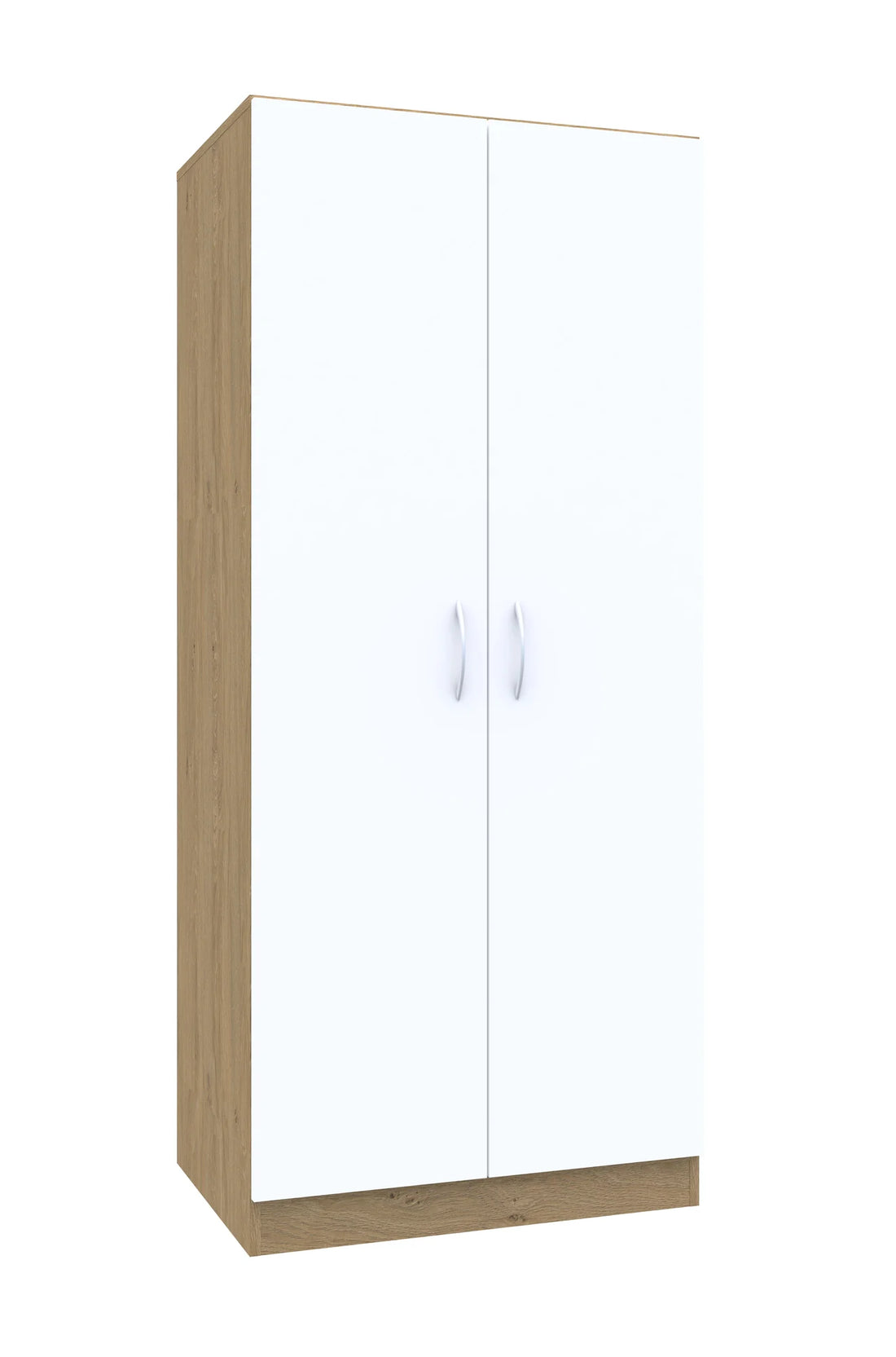Szafa ubraniowo-aktowa Simple 80 5P 2F5 800x400x1850 – dąb / dąb