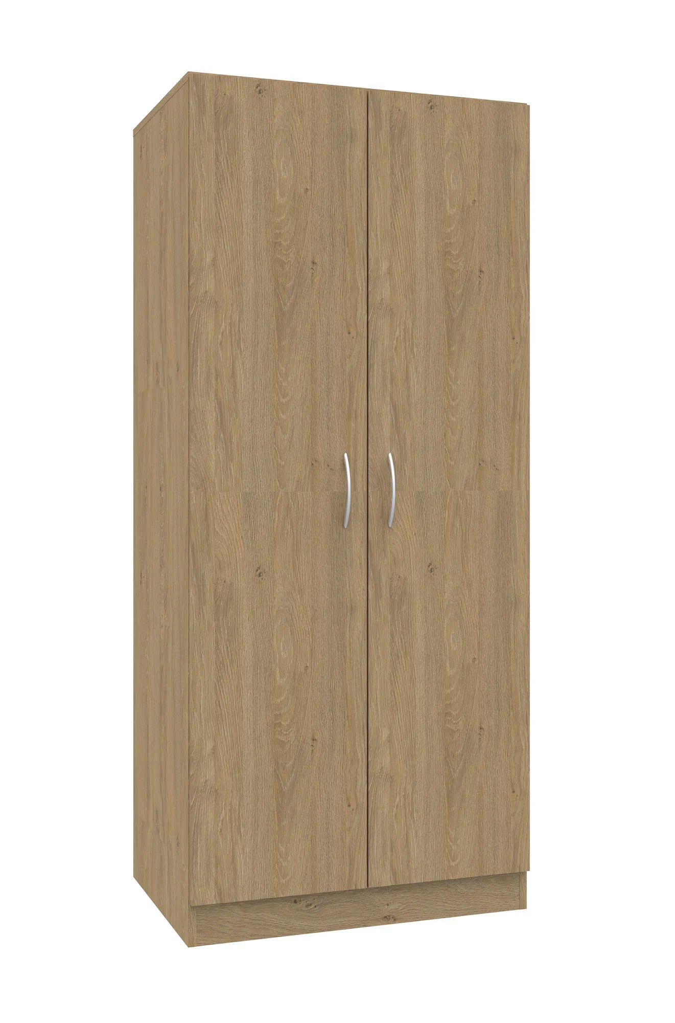 Szafa ubraniowo-aktowa Simple 80 5P 2F5 800x400x1850 – dąb / dąb