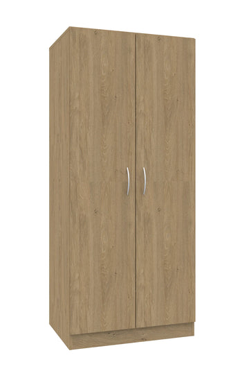 Szafa ubraniowo-aktowa Simple 80 5P 2F5 800x400x1850 – dąb / dąb