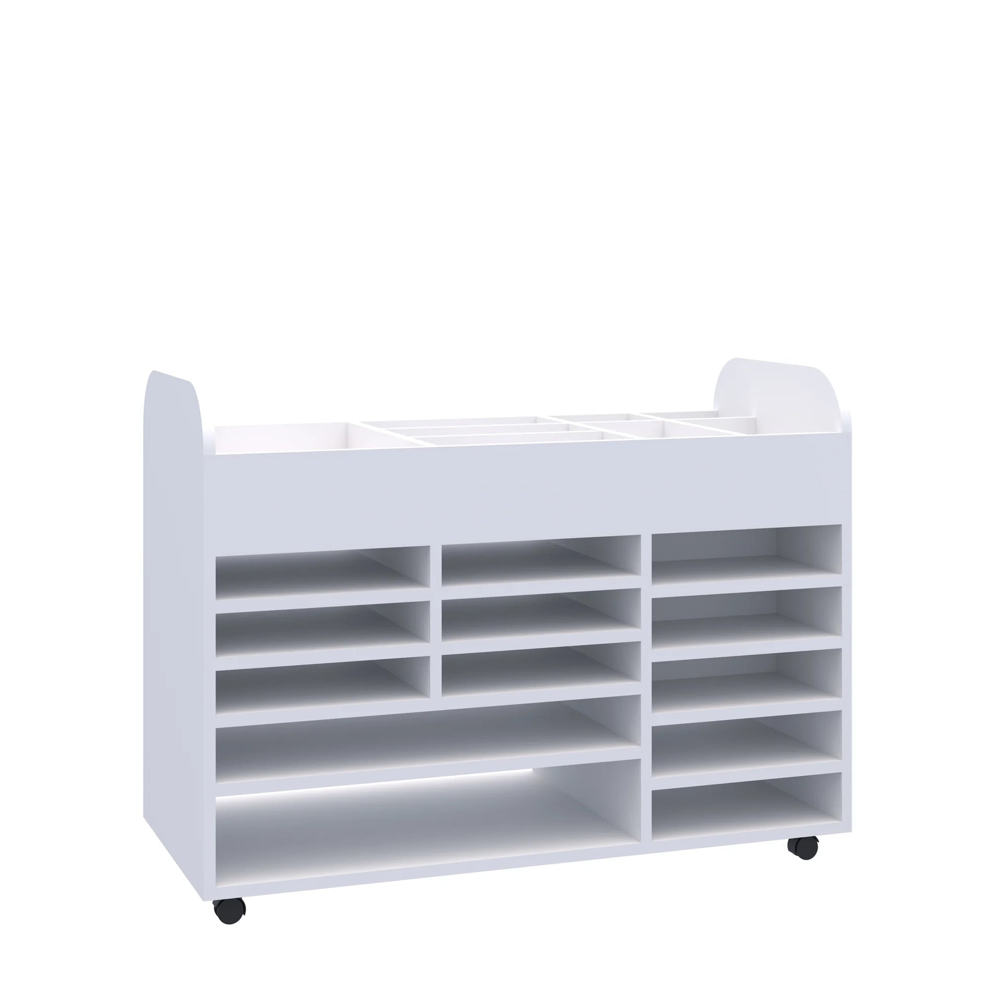 Szafka plastyczna mobilna Smart 2P 1058x466x798 – biały