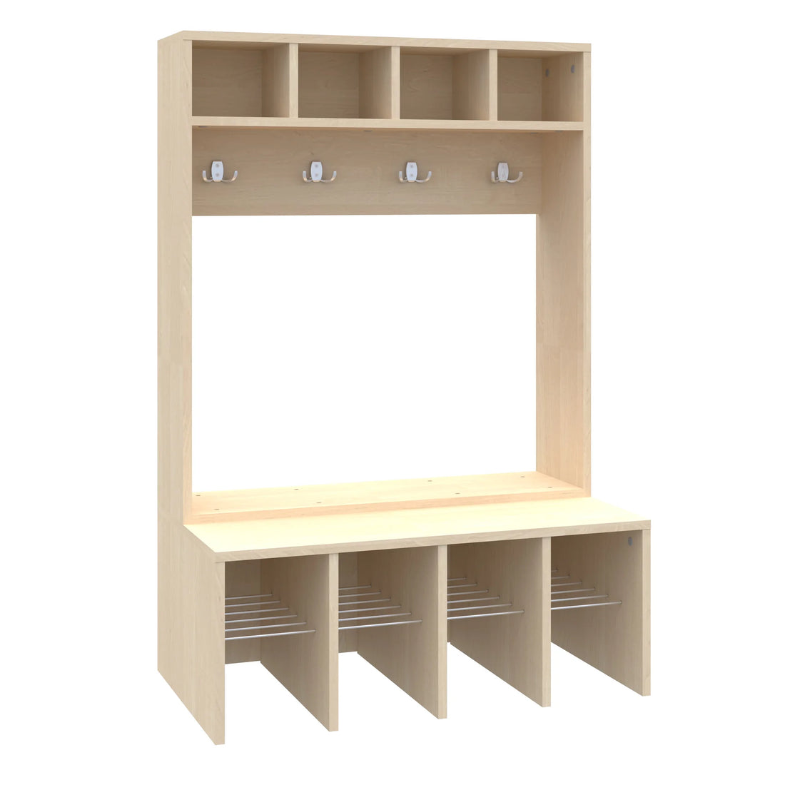 Szatnia czteroosobowa Simple 884x500x1320 – dąb