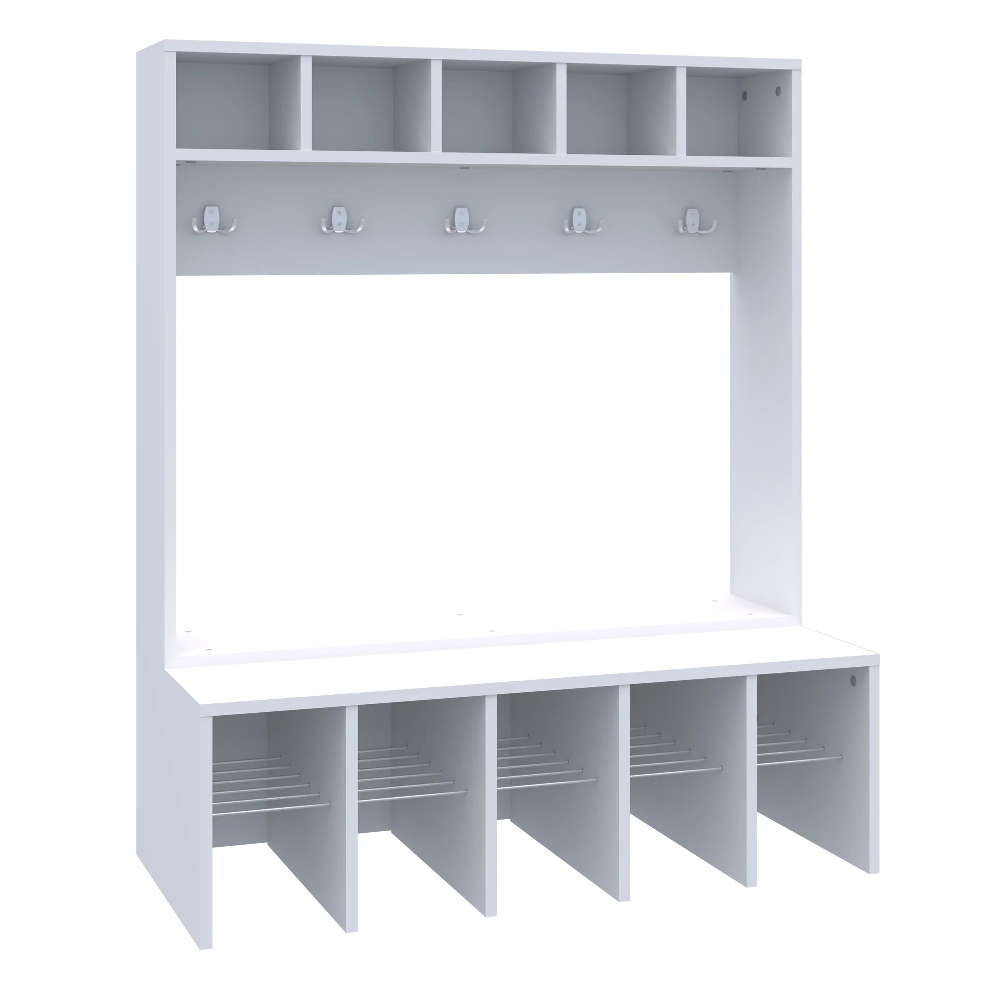 Szatnia pięcioosobowa Simple 1100x500x1320 – biały