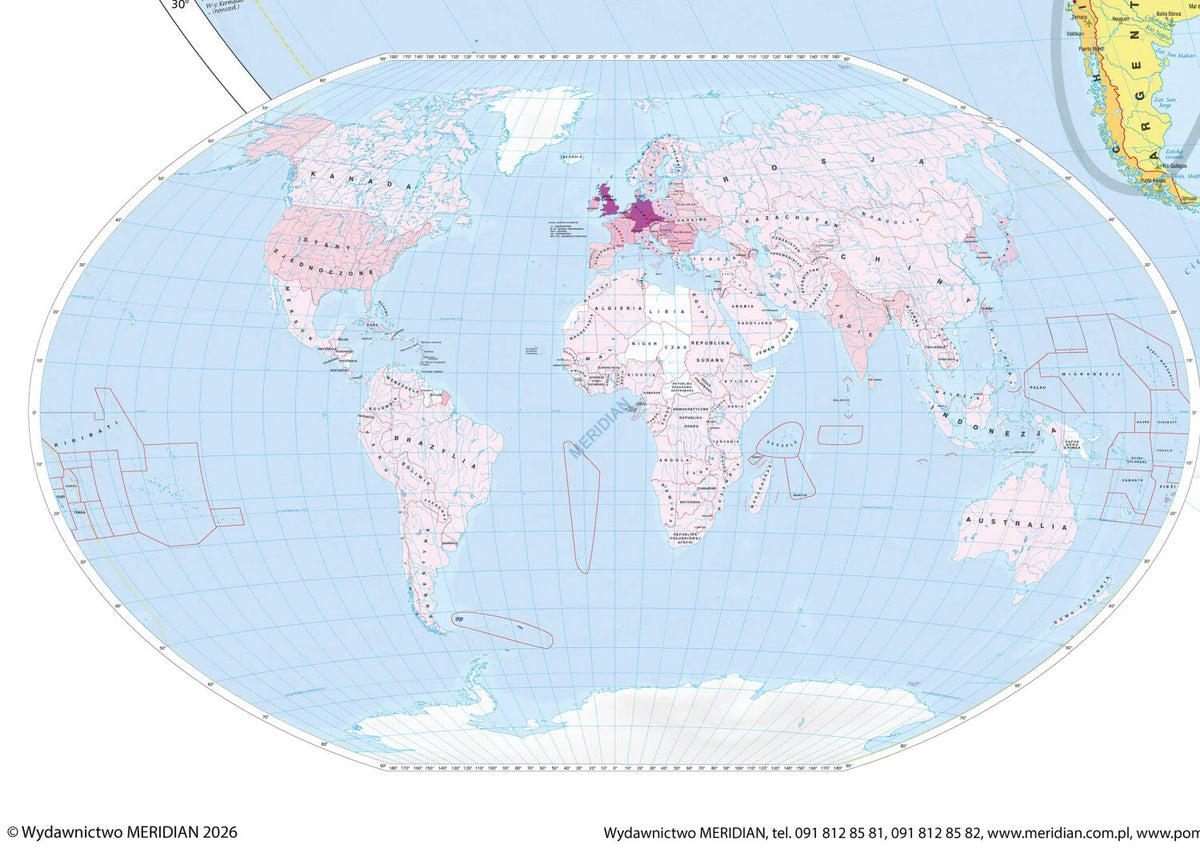 Transport na świecie - mapa ścienna - zdjęcie 2