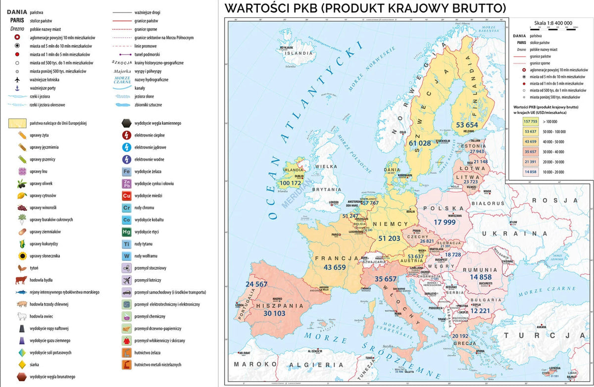 Unia Europejska - mapa gospodarcza - zdjęcie 3
