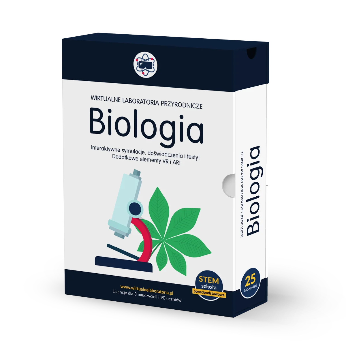 Wirtualne Laboratoria Przyrodnicze Biologia, szkoła ponadpodstawowa