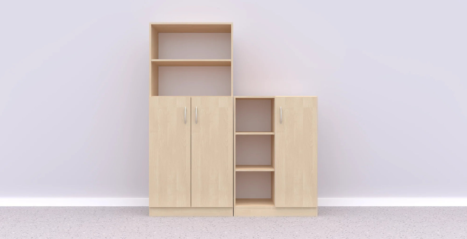 Zestaw mebli Simple 1 – brzoza / brzoza