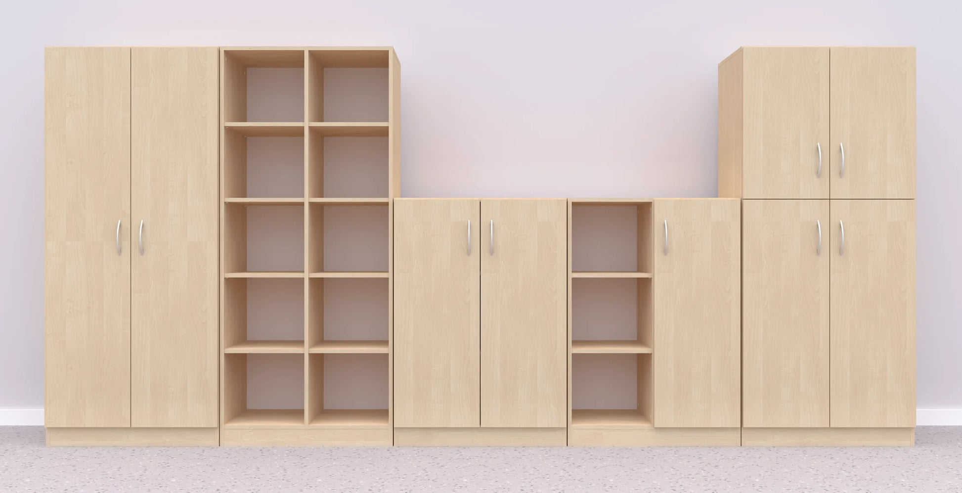 Zestaw mebli Simple 12 – brzoza / brzoza